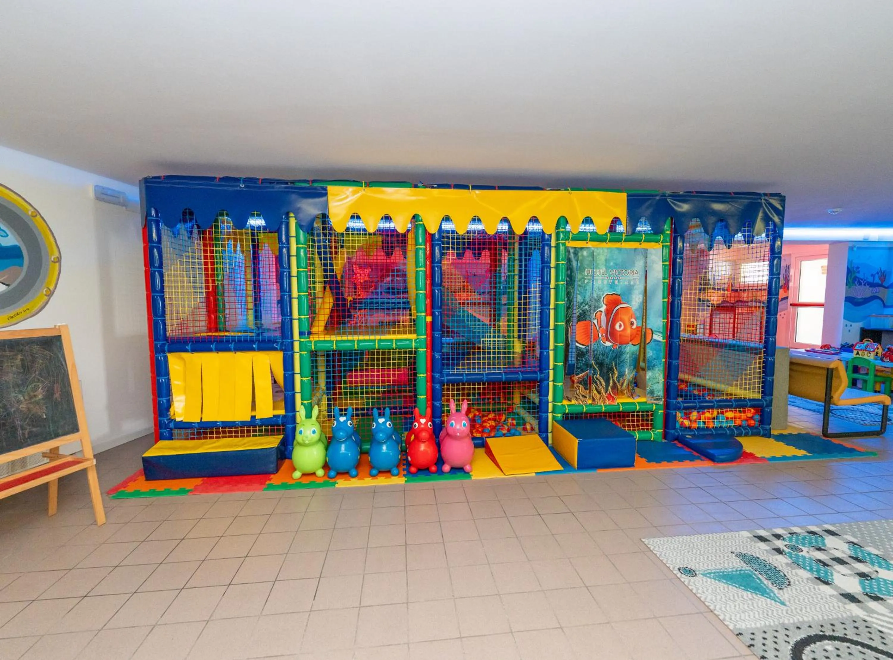 Children play ground in Victoria Frontemare Beach & Spa Hotel Jesolo