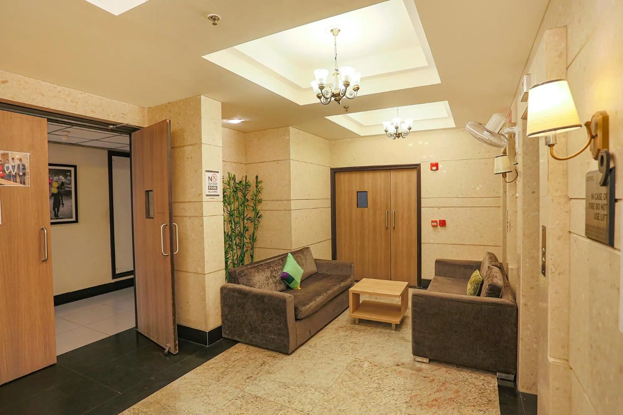 Seating area in FabHotel Sapphire 83, Manesar, Gurgaon