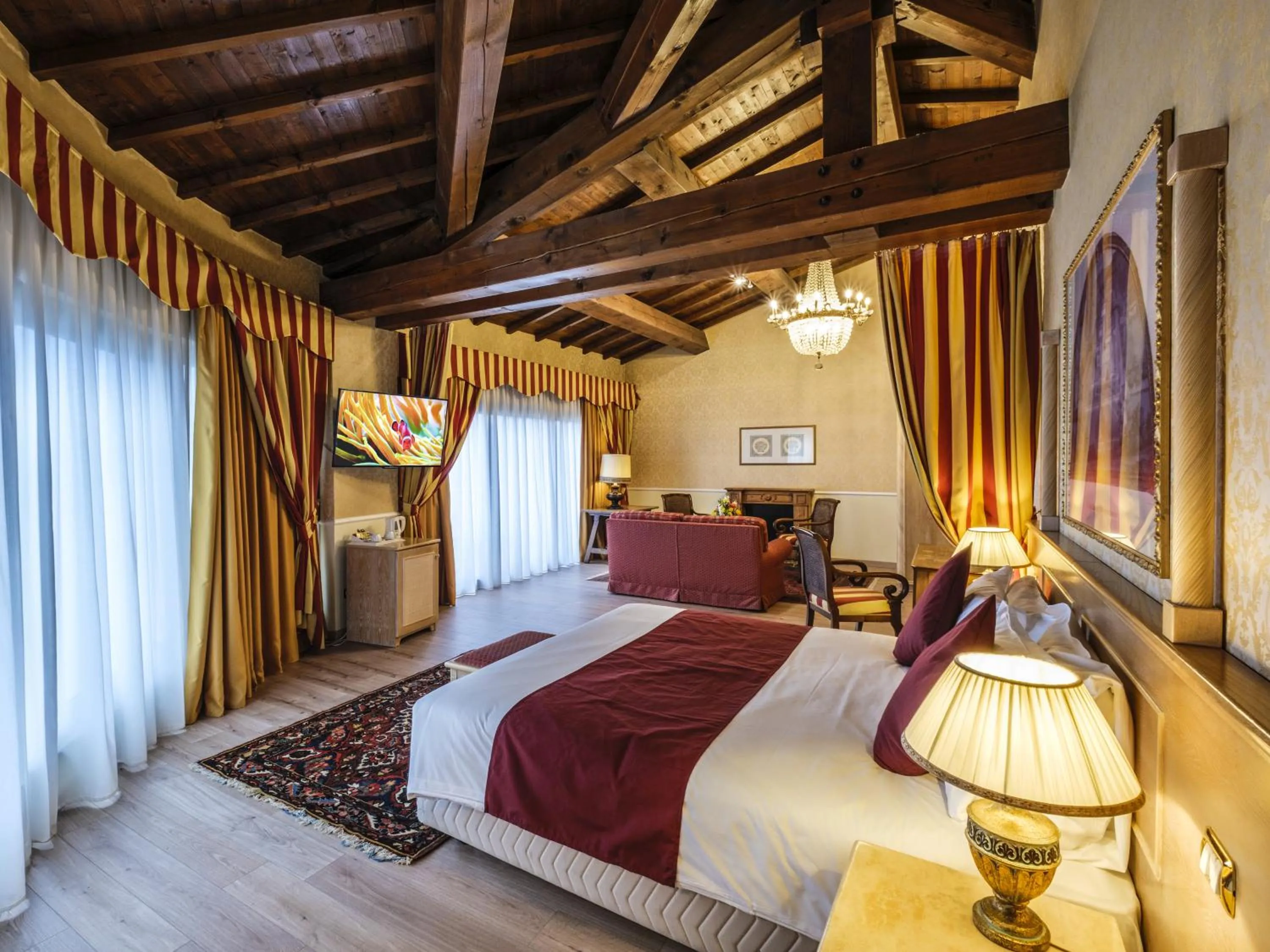 Bedroom, Bed in Hotel Orologio