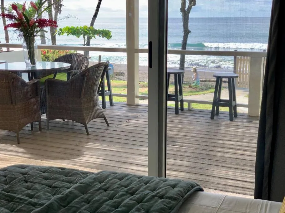 Patio in The Backyard Beach House