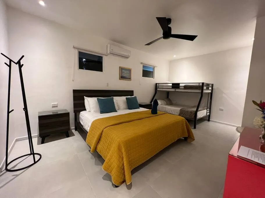 Bed in The Backyard Beach House