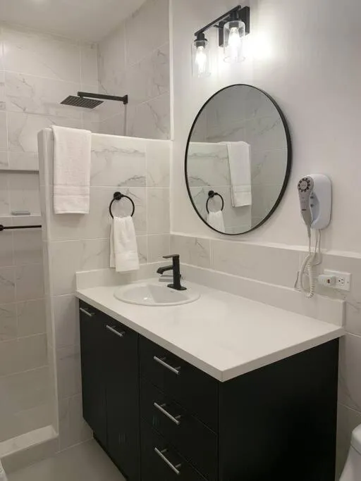 Bathroom in The Backyard Beach House