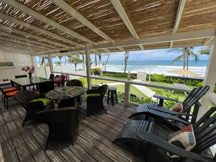 Balcony/Terrace in The Backyard Beach House