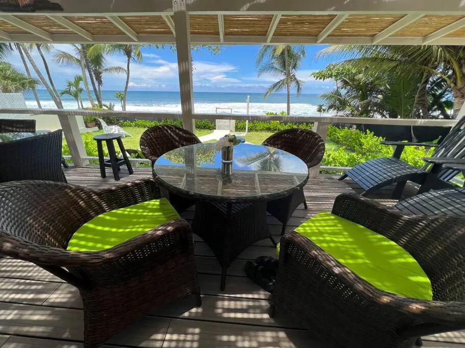 Balcony/Terrace in The Backyard Beach House