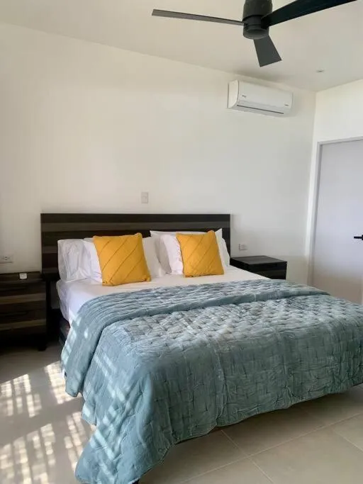 Bedroom, Bed in The Backyard Beach House