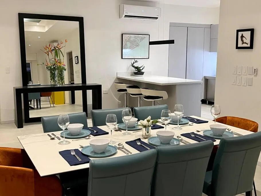 Dining area in The Backyard Beach House