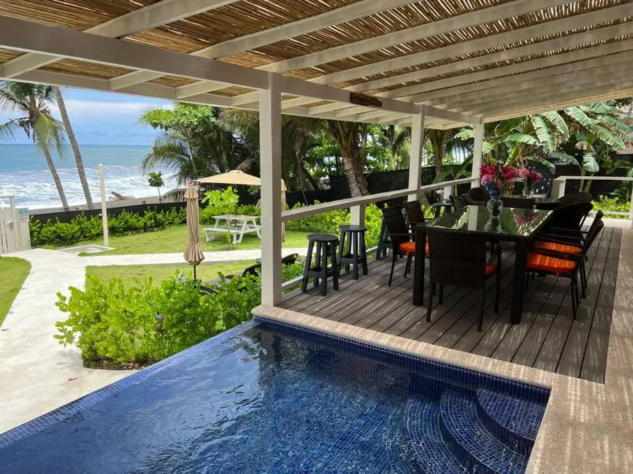 Swimming pool in The Backyard Beach House