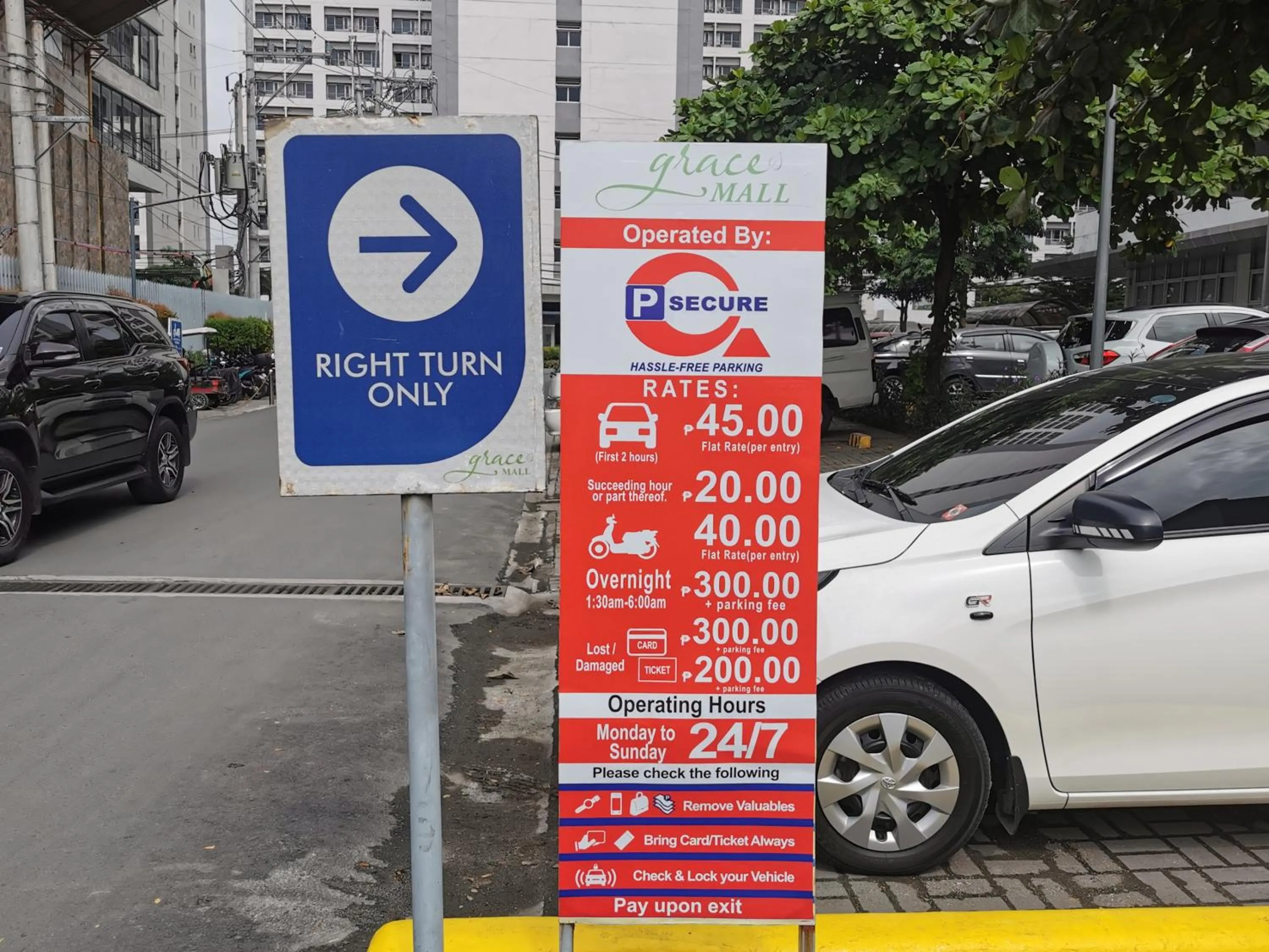 Parking in Apad@graceresidences nr BGC