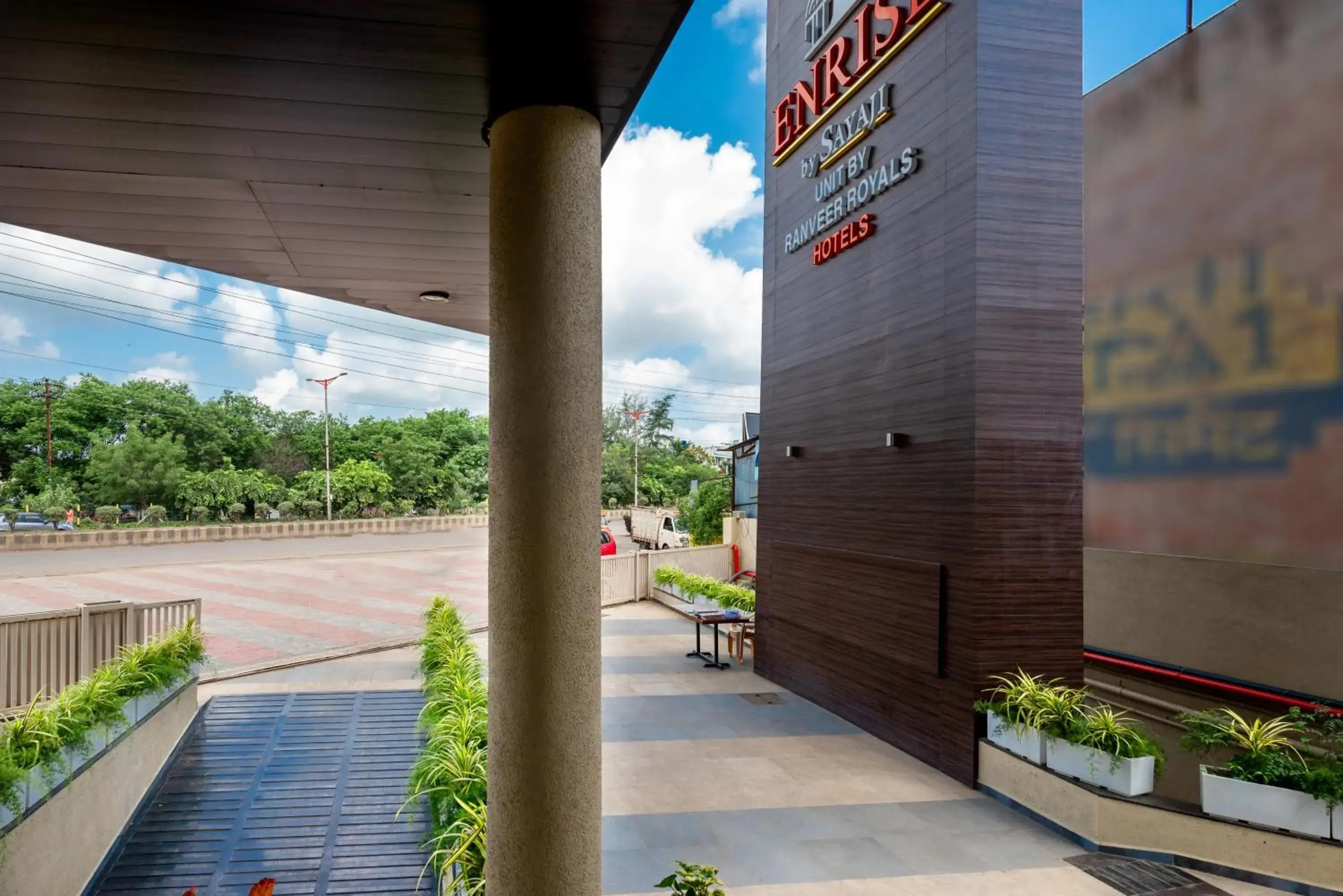 Facade/entrance in Enrise by Sayaji Aurangabad Facade/entrance in Enrise by Sayaji Aurangabad