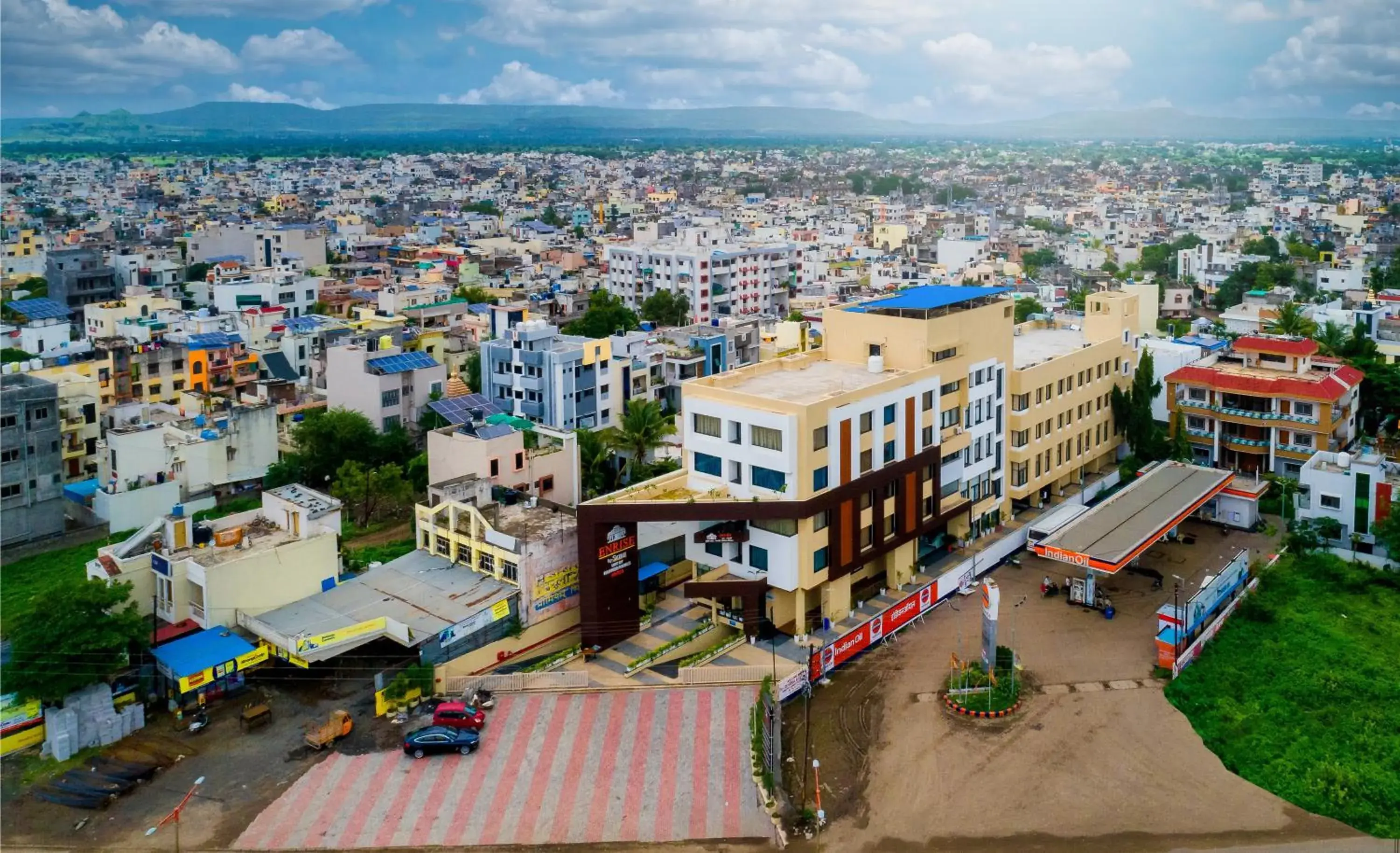 Bird's eye view in Enrise by Sayaji Aurangabad Bird's eye view in Enrise by Sayaji Aurangabad