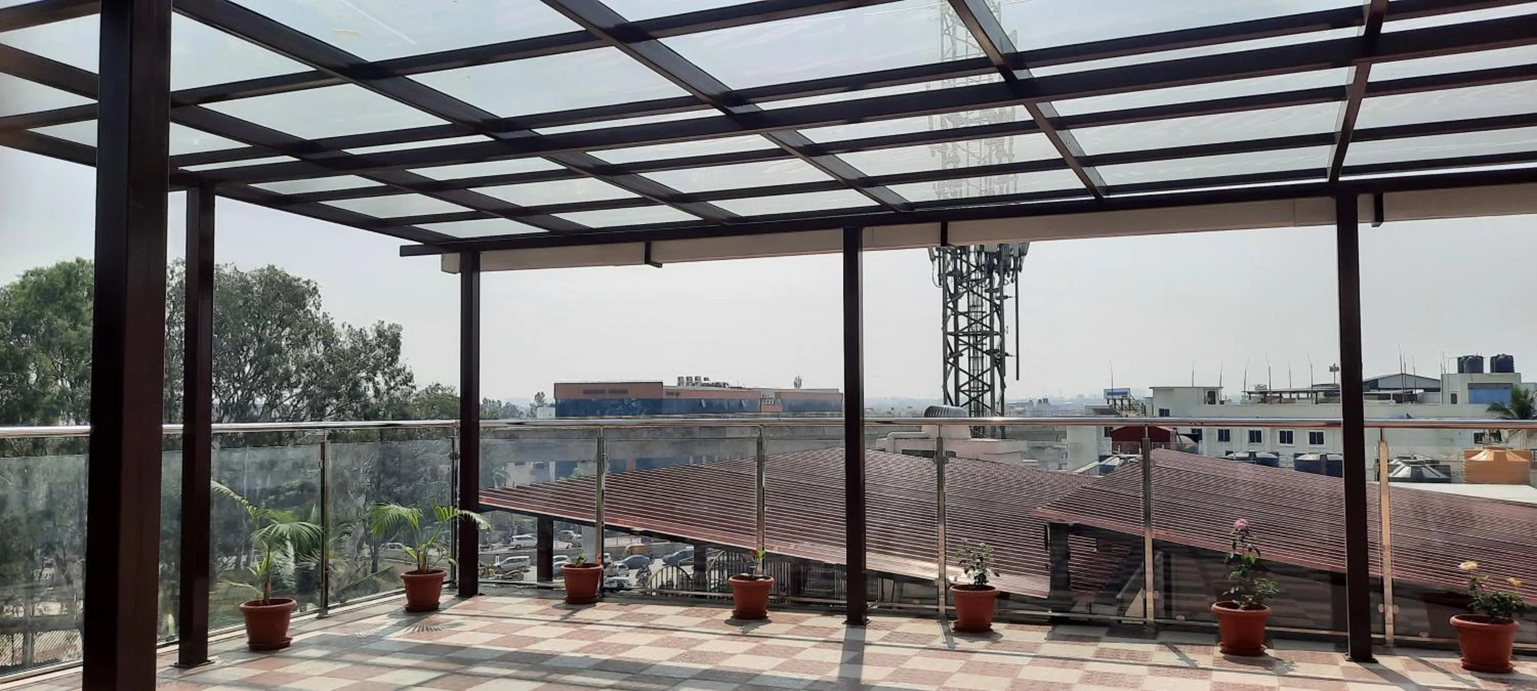 Balcony/Terrace in B R Inn