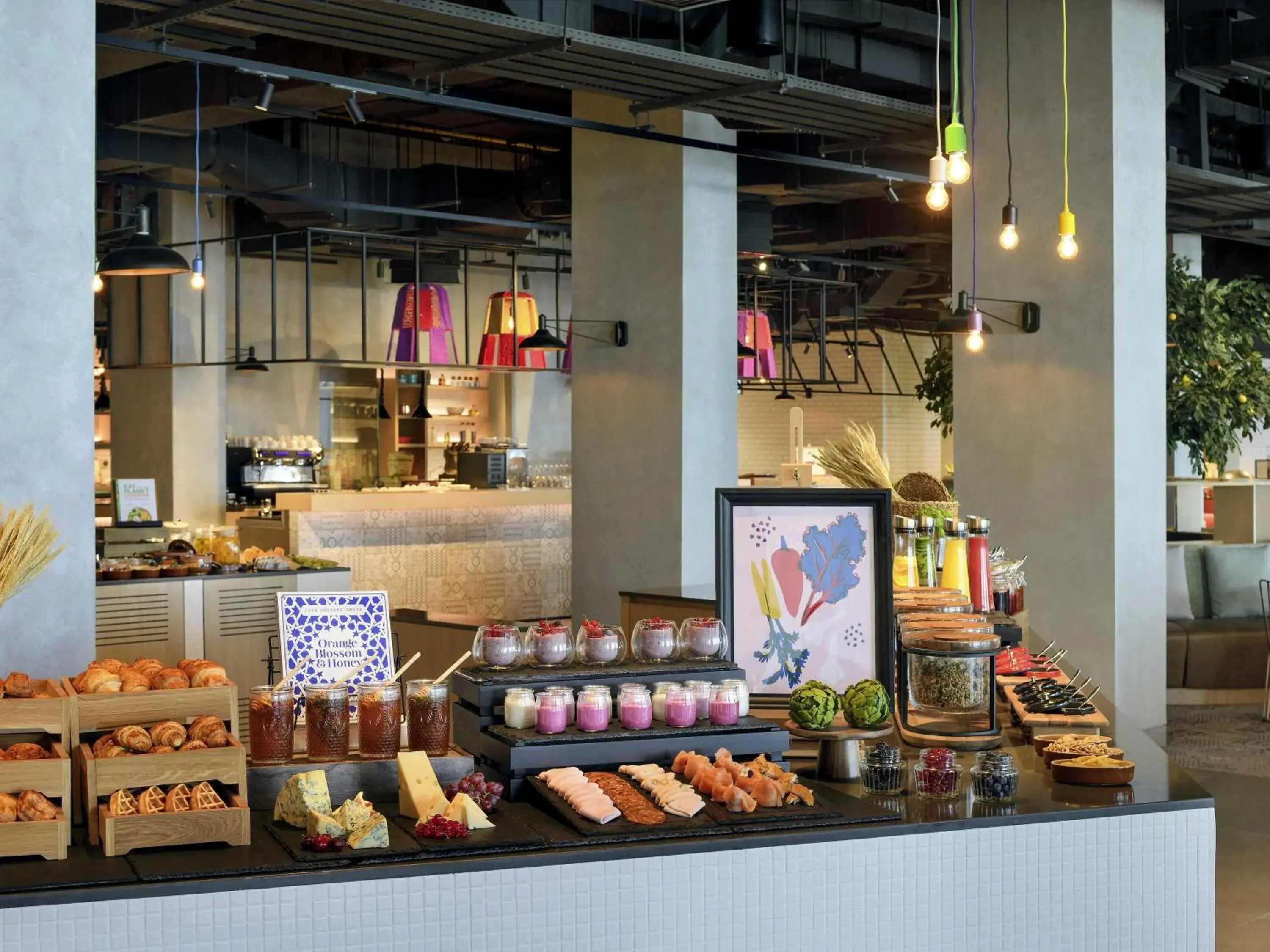 Breakfast in Mövenpick Resort Al Marjan Island Breakfast in Mövenpick Resort Al Marjan Island