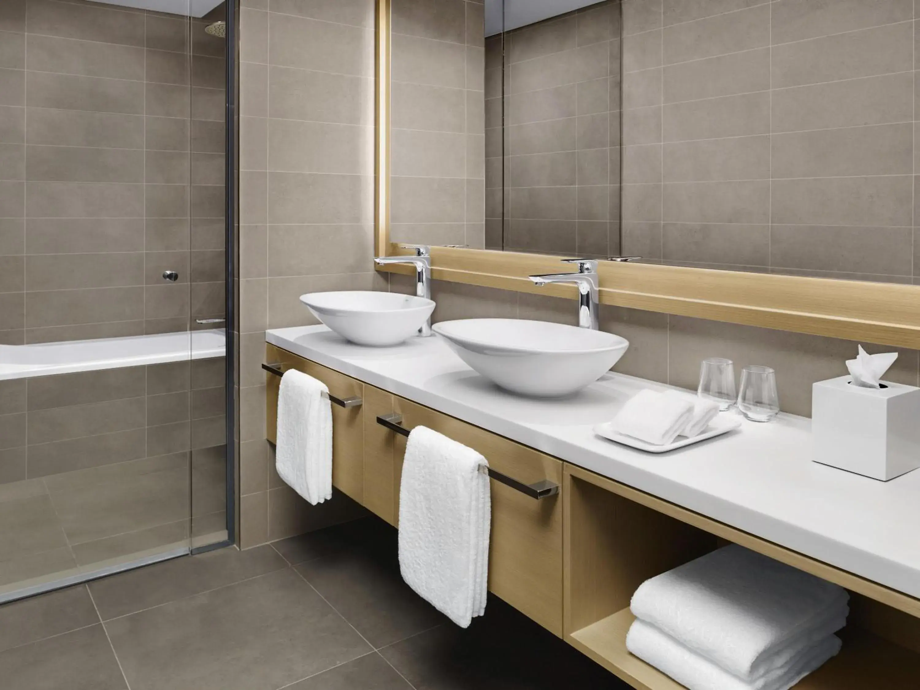 Bedroom in Mövenpick Resort Al Marjan Island Bedroom in Mövenpick Resort Al Marjan Island