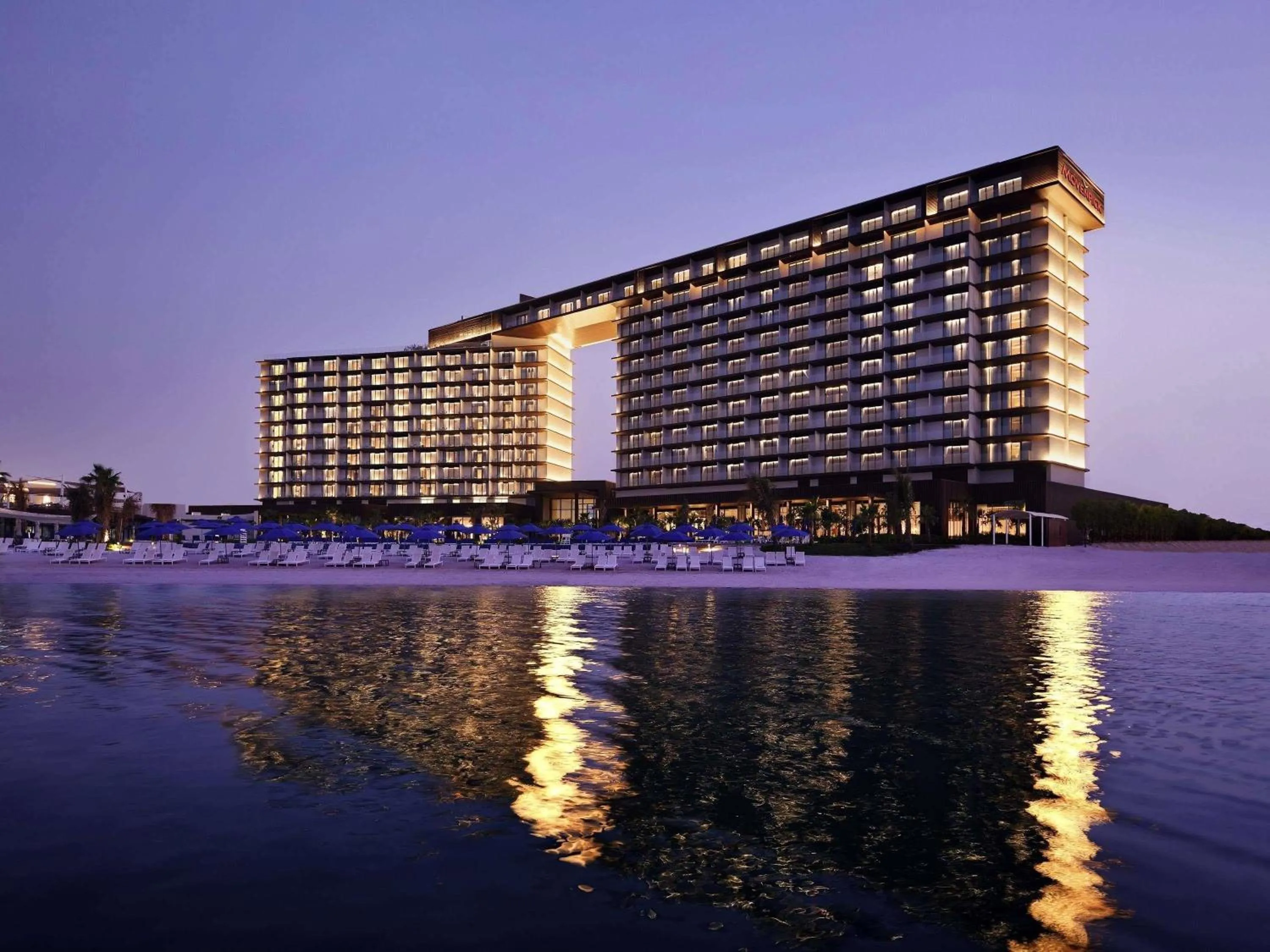 Property building in Mövenpick Resort Al Marjan Island