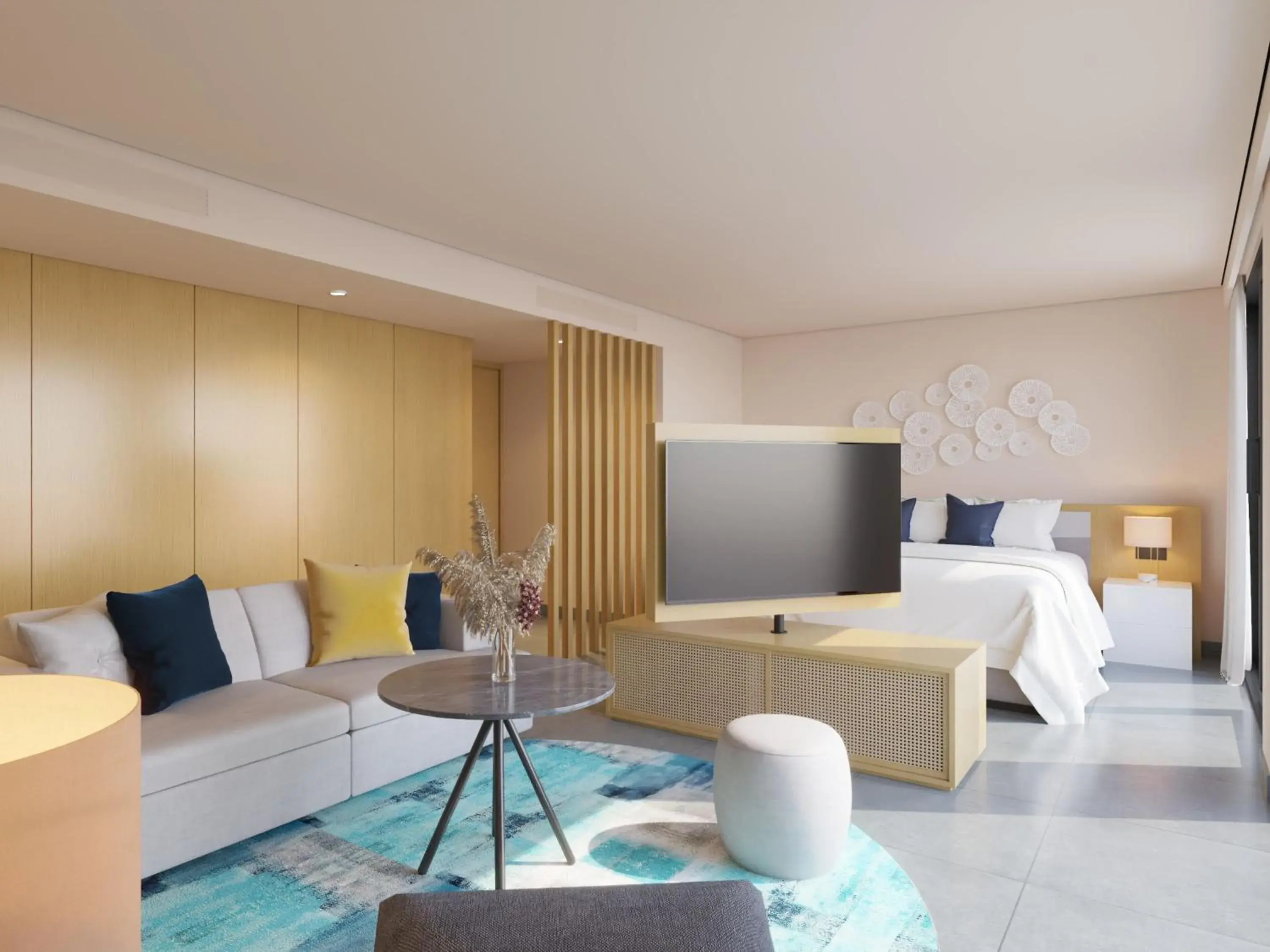 Corner Suite in Mövenpick Resort Al Marjan Island Corner Suite in Mövenpick Resort Al Marjan Island