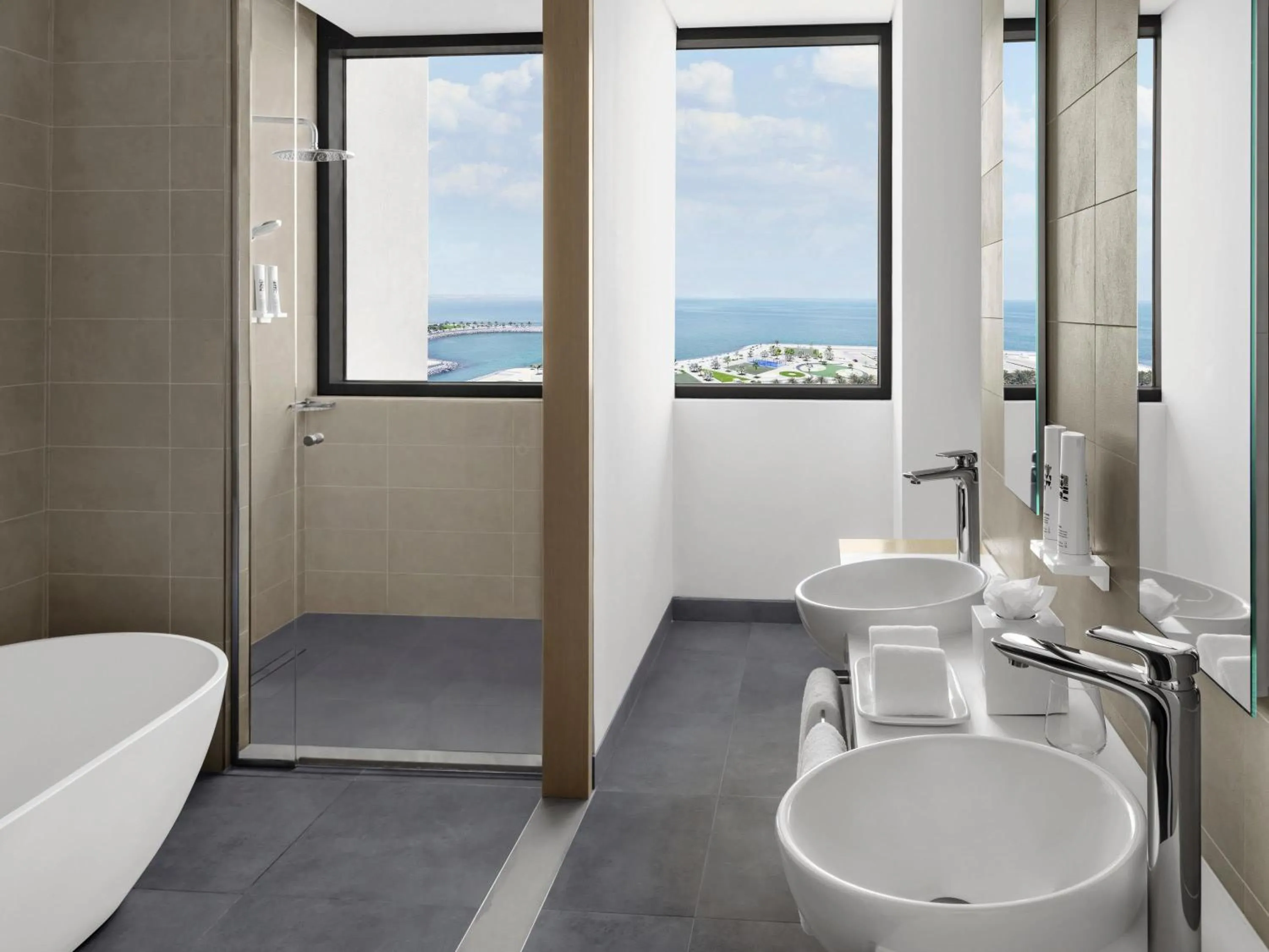 Bedroom in Mövenpick Resort Al Marjan Island