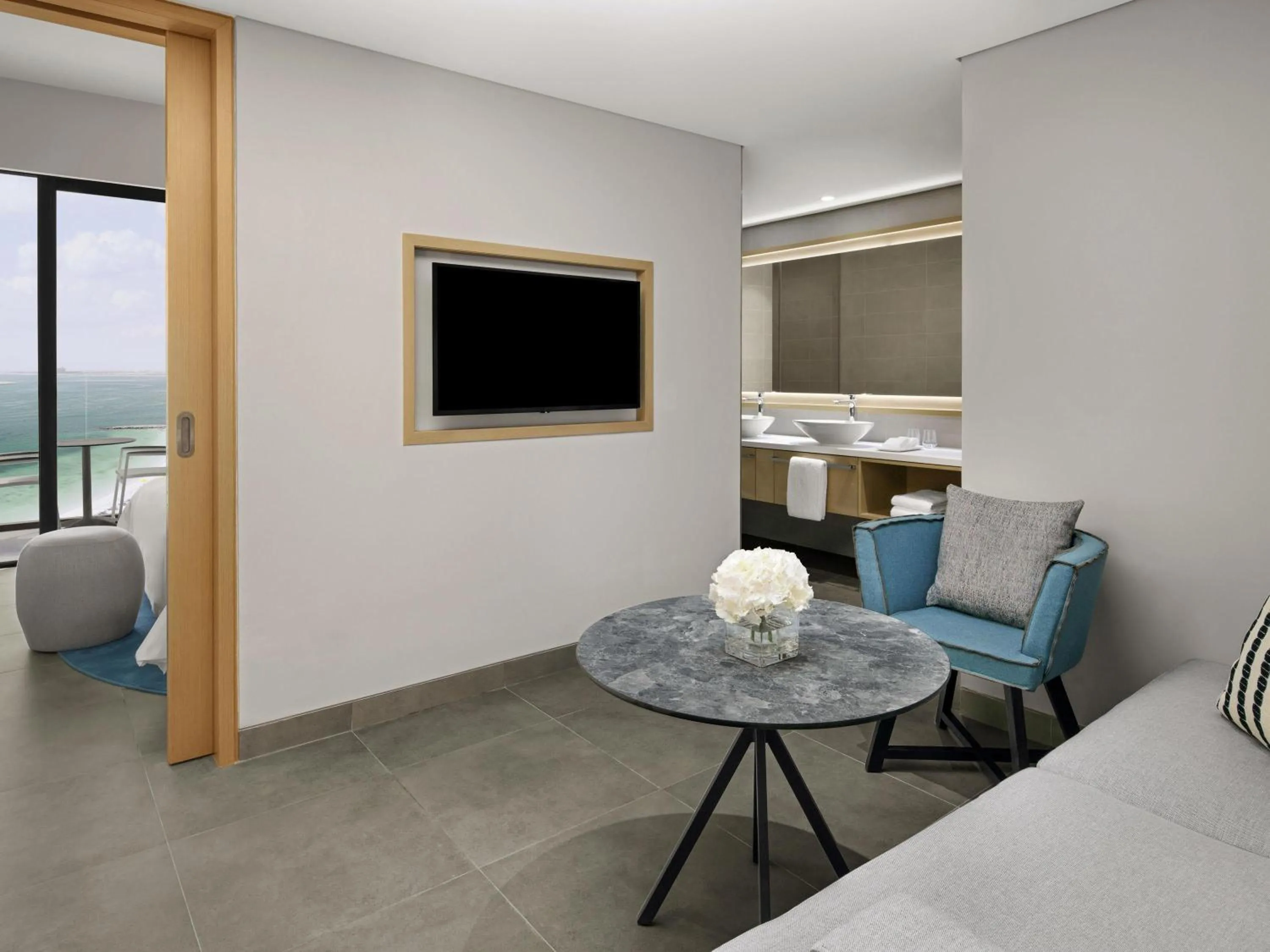 Bedroom in Mövenpick Resort Al Marjan Island