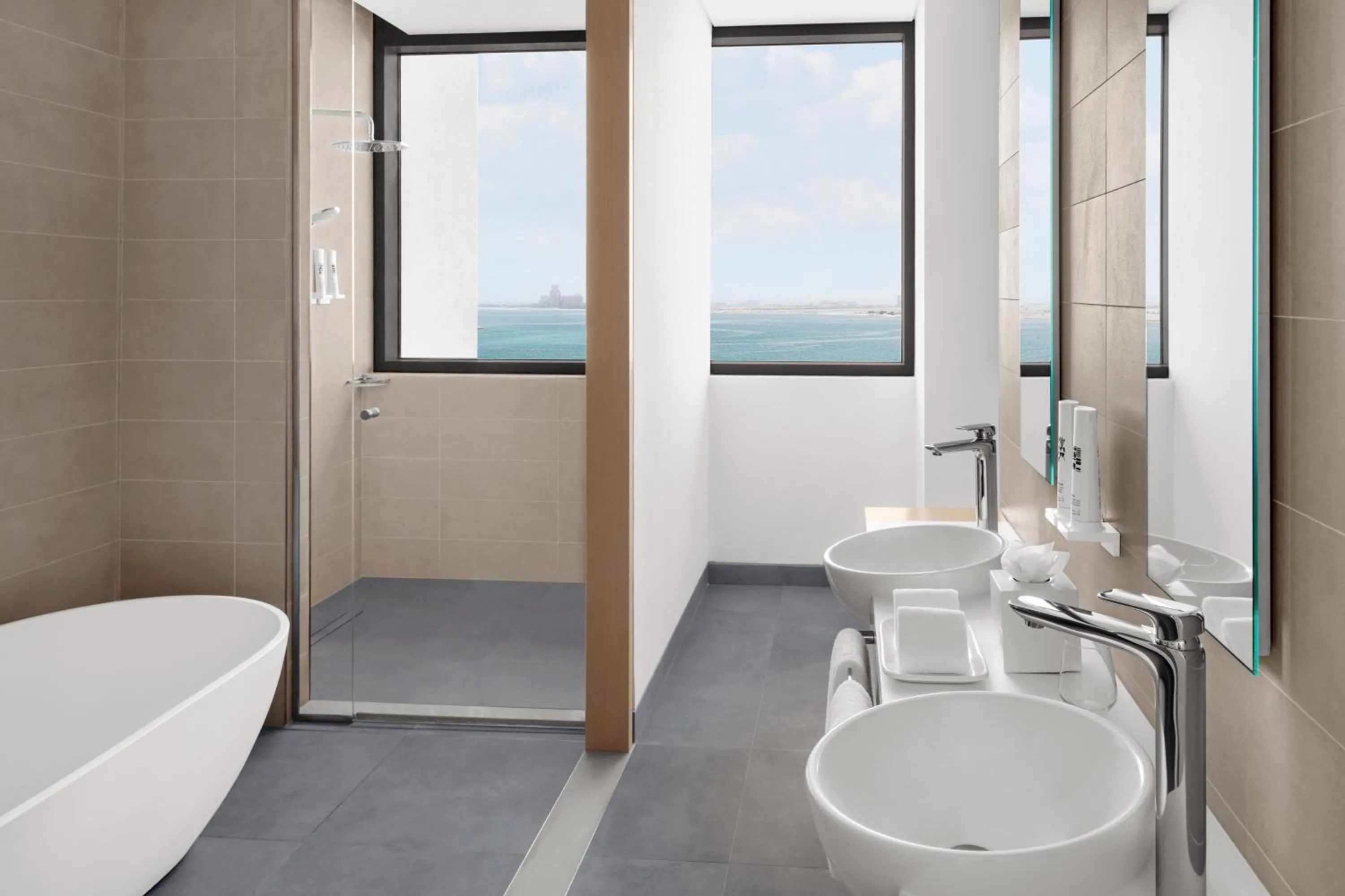 Bathroom in Mövenpick Resort Al Marjan Island