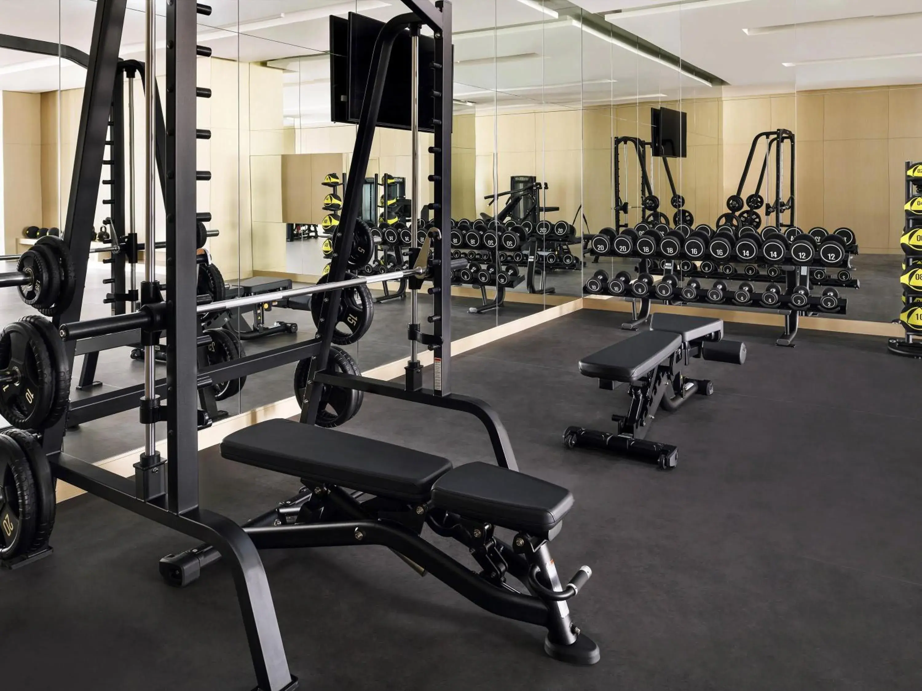 Fitness centre/facilities in Mövenpick Resort Al Marjan Island Fitness centre/facilities in Mövenpick Resort Al Marjan Island