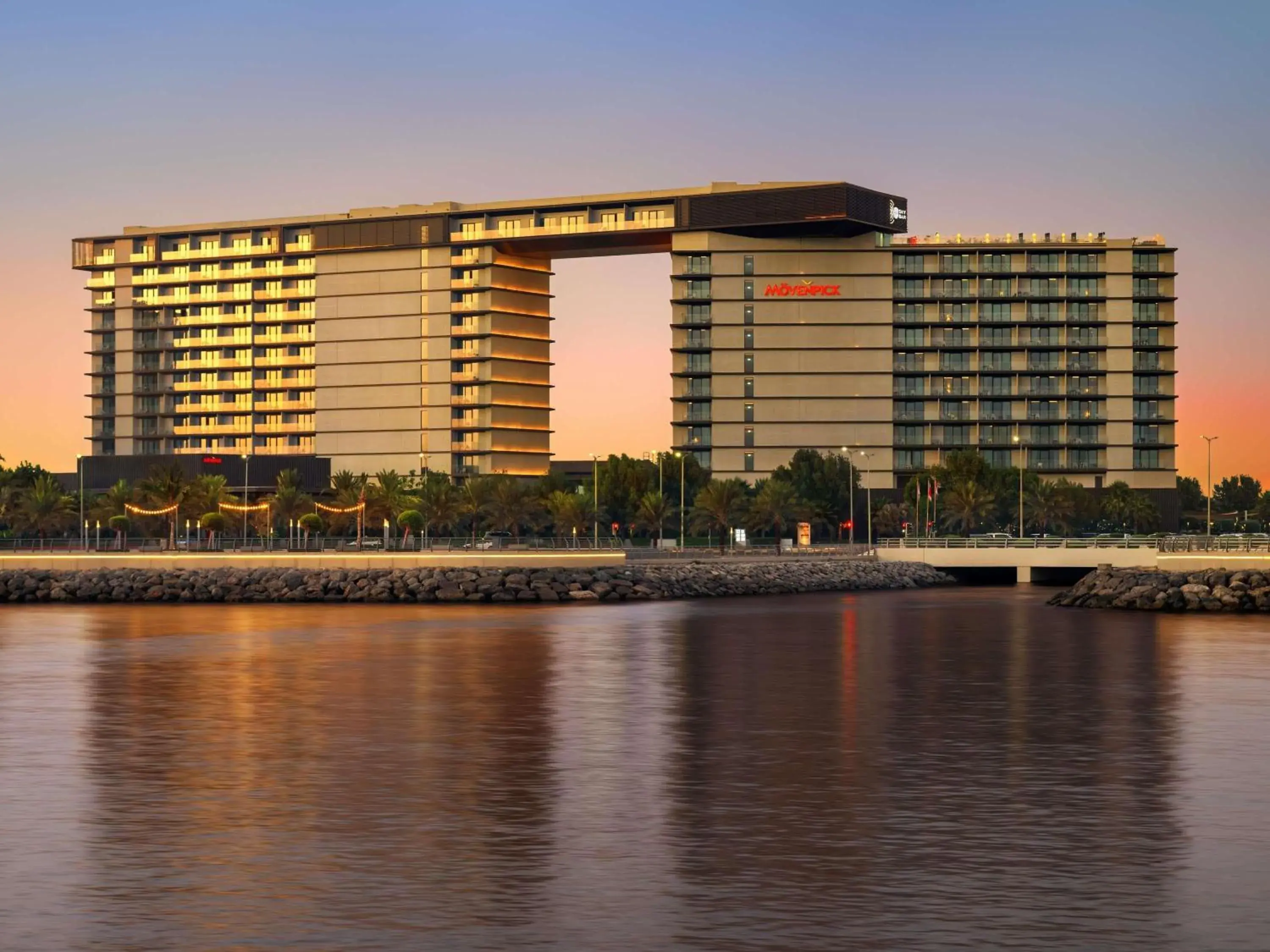 Property building in Mövenpick Resort Al Marjan Island Property building in Mövenpick Resort Al Marjan Island