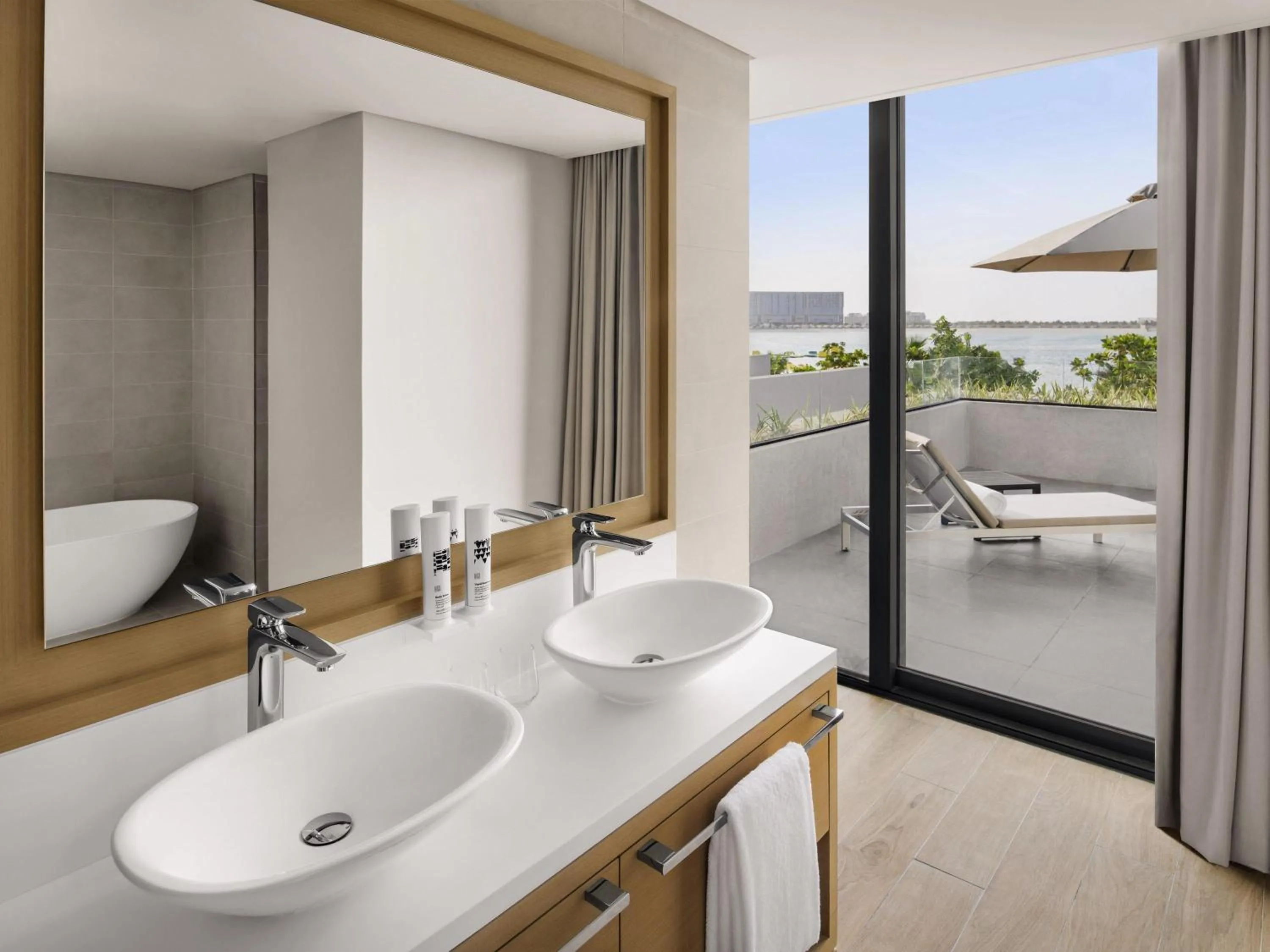 Bedroom in Mövenpick Resort Al Marjan Island