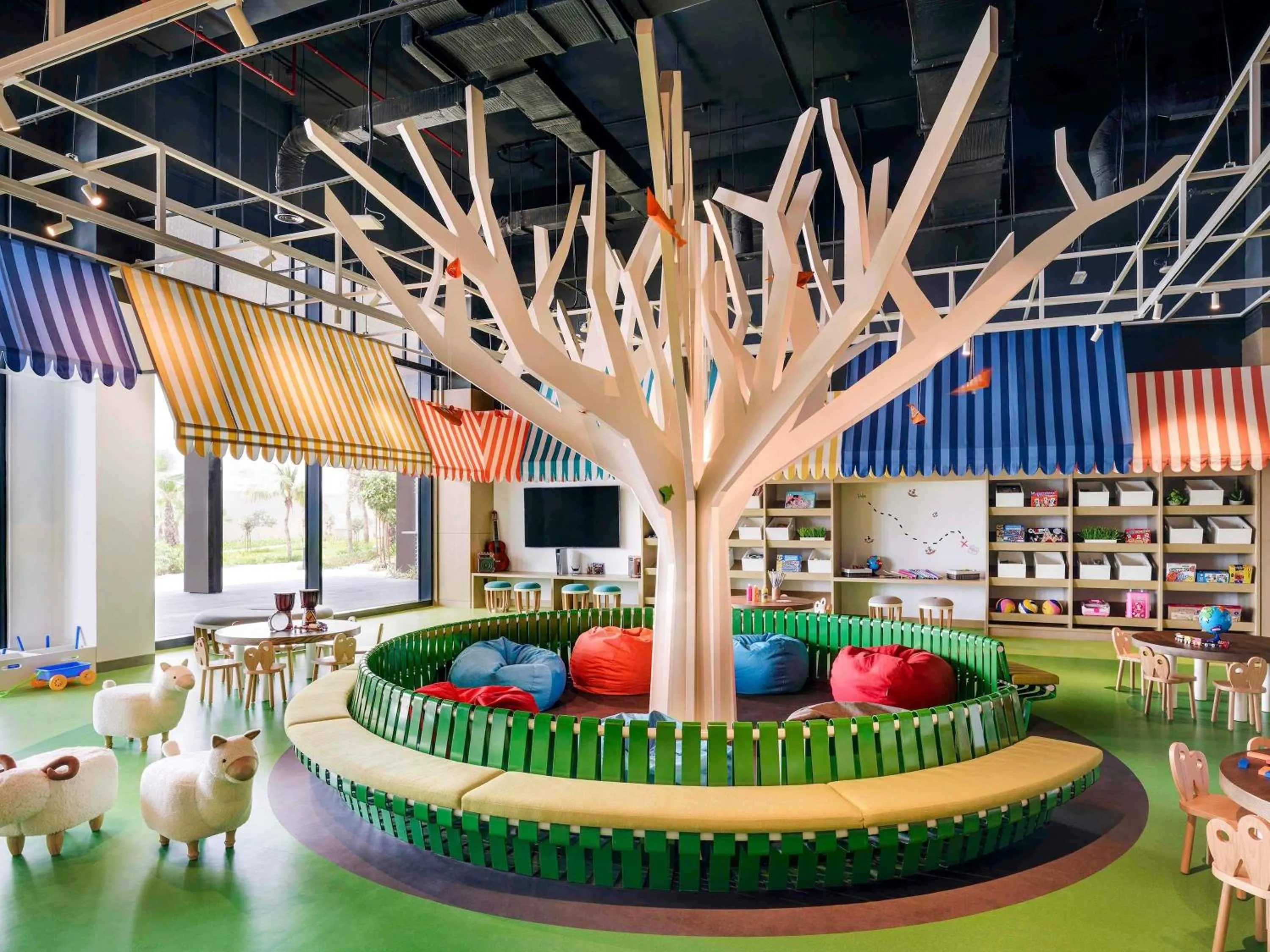 Property building in Mövenpick Resort Al Marjan Island