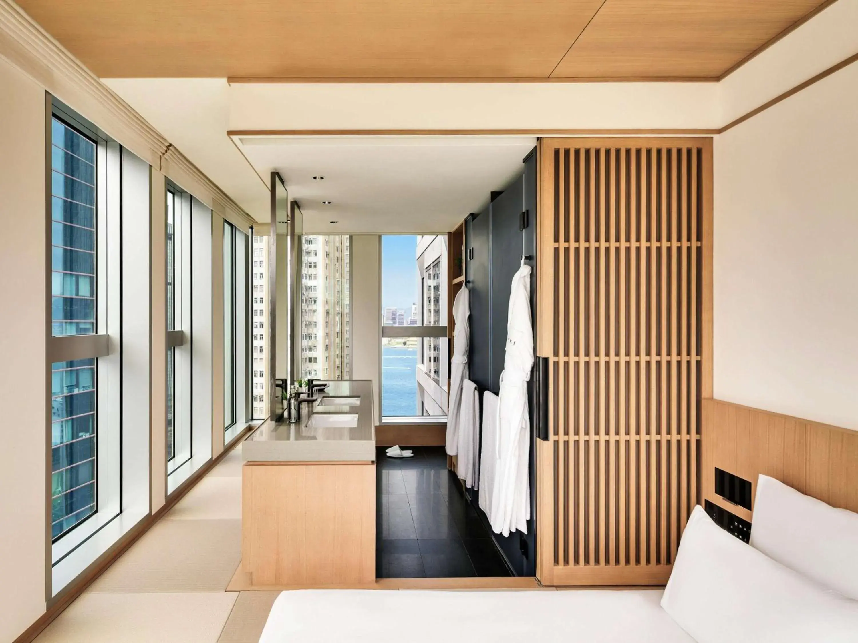 Bedroom, Bed in AKI Hong Kong - MGallery Bedroom, Bed in AKI Hong Kong - MGallery