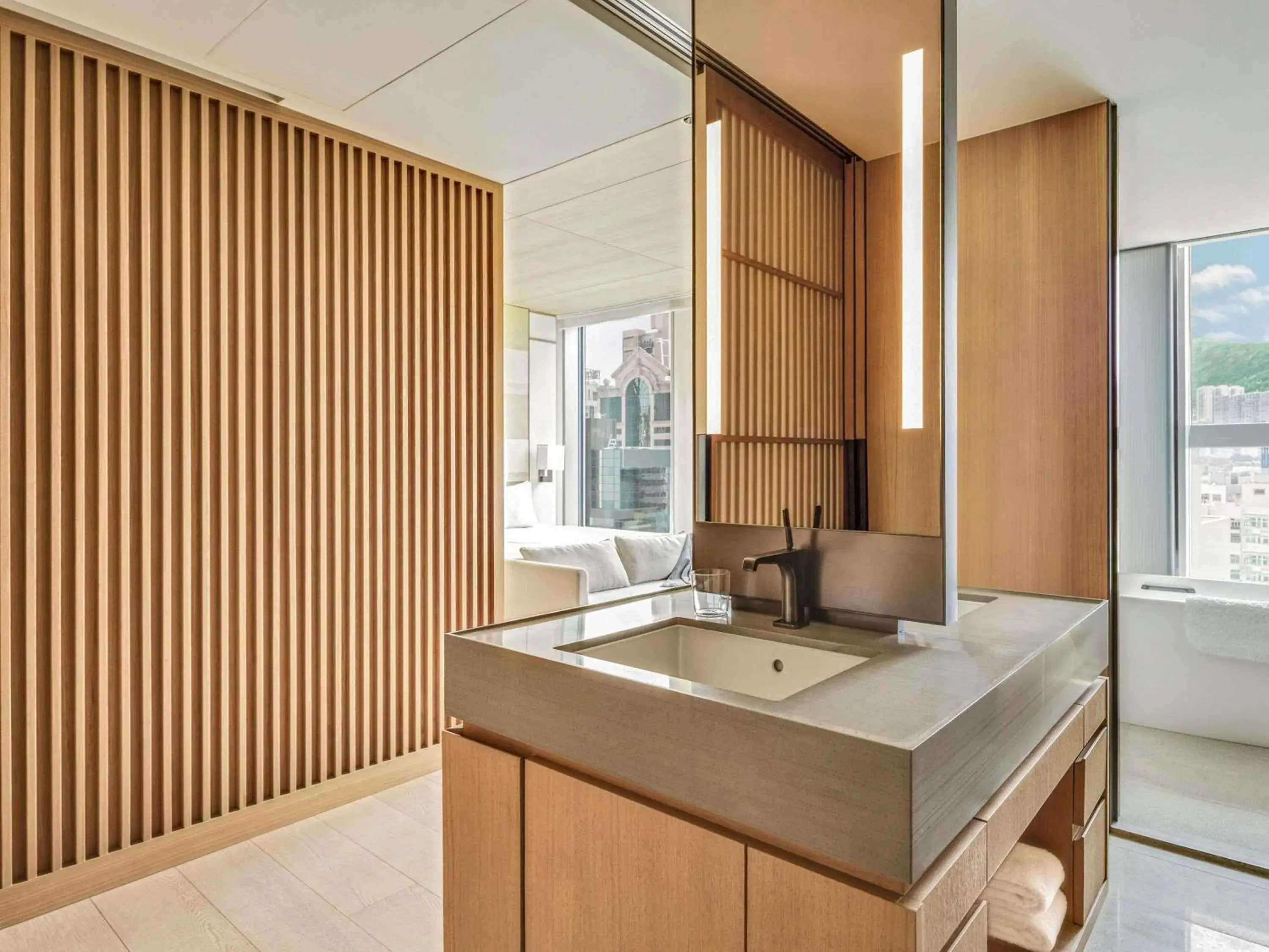 Bedroom in AKI Hotel Hong Kong - MGallery Collection Bedroom in AKI Hotel Hong Kong - MGallery Collection