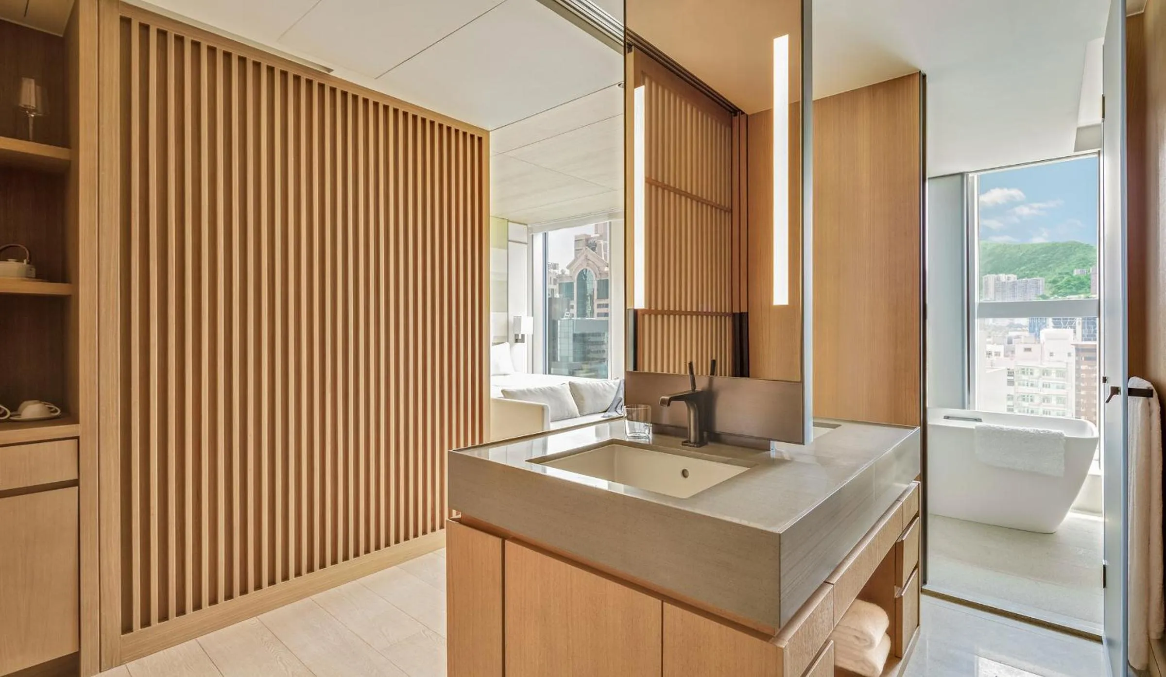 Bath in AKI Hotel Hong Kong - MGallery Collection