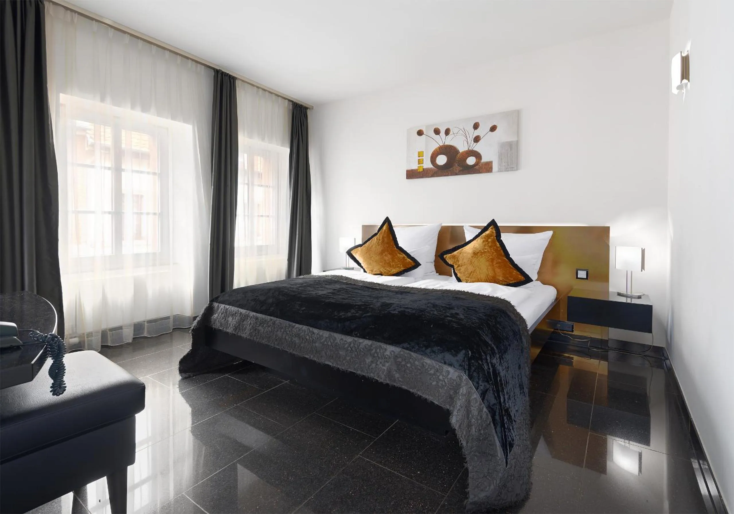 Bed in Kaiser Kulturhotel