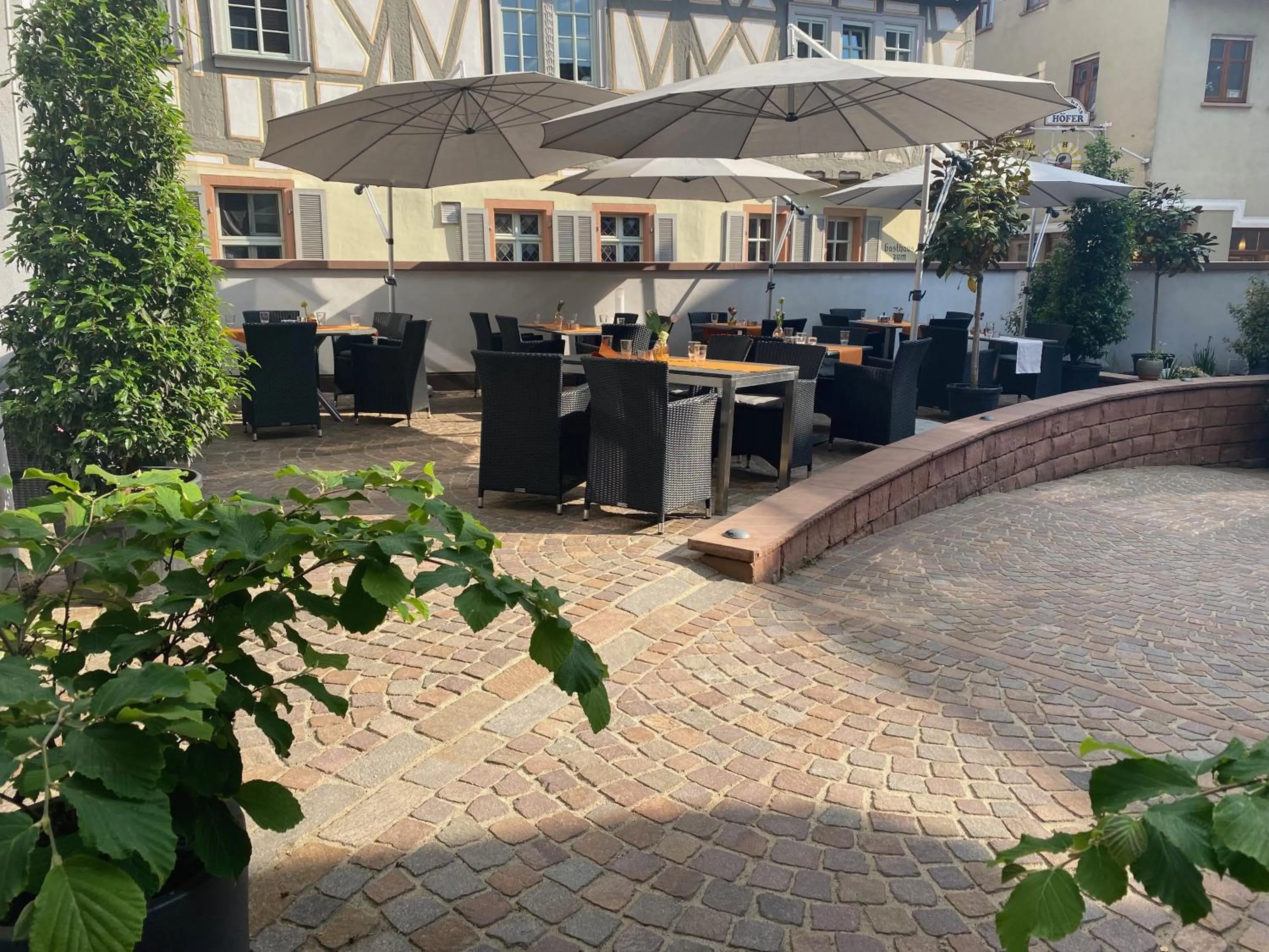 Patio in Kaiser Kulturhotel