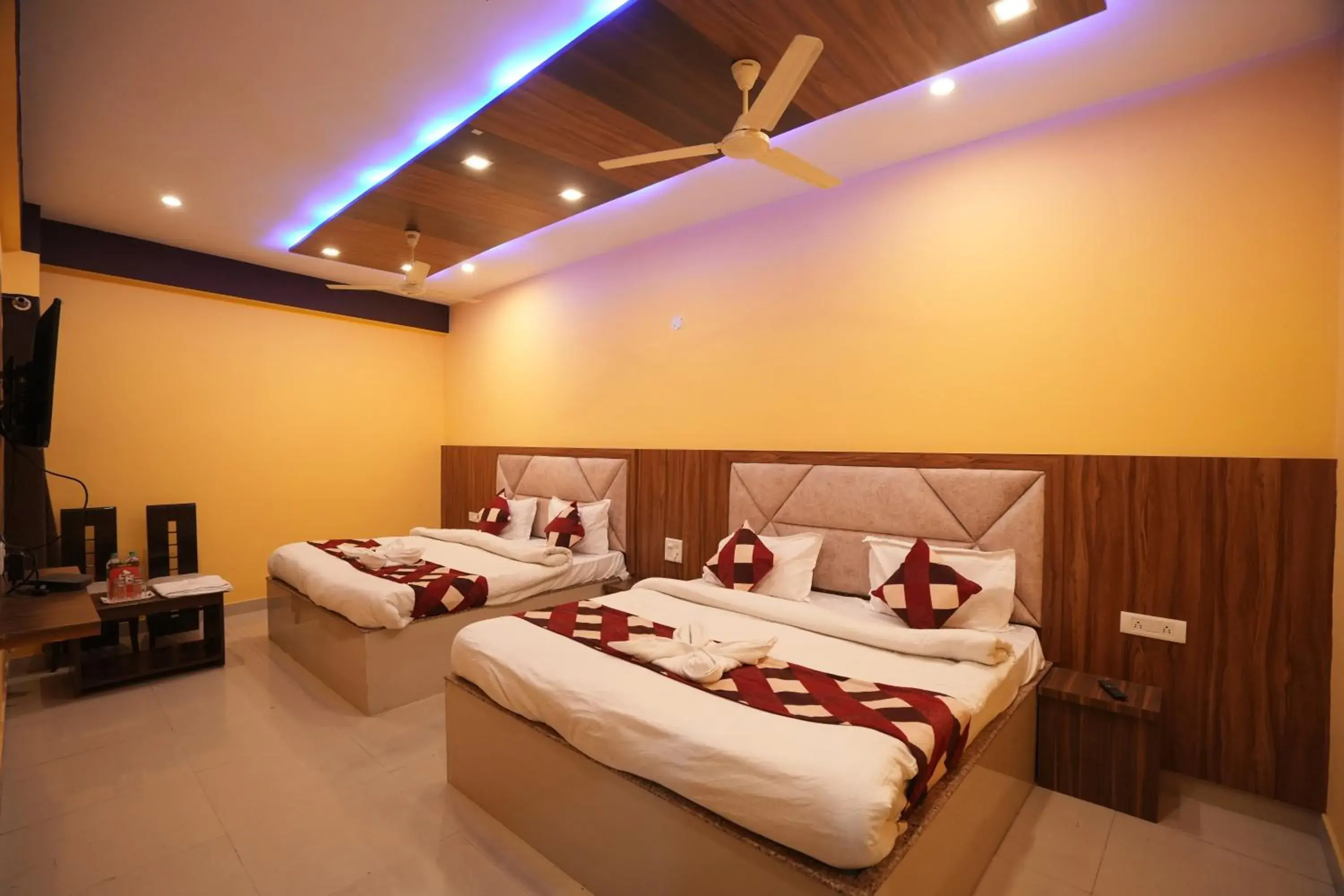 View (from property/room), Bed in SJH Venkatesh View (from property/room), Bed in SJH Venkatesh