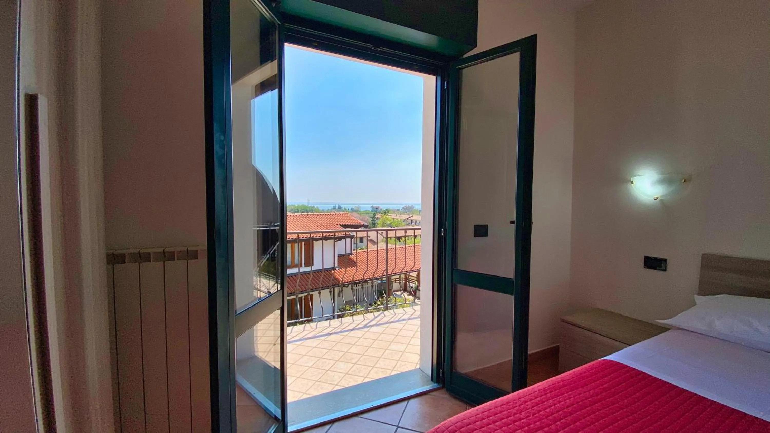 Balcony/Terrace, Bed in Residence Bellavista