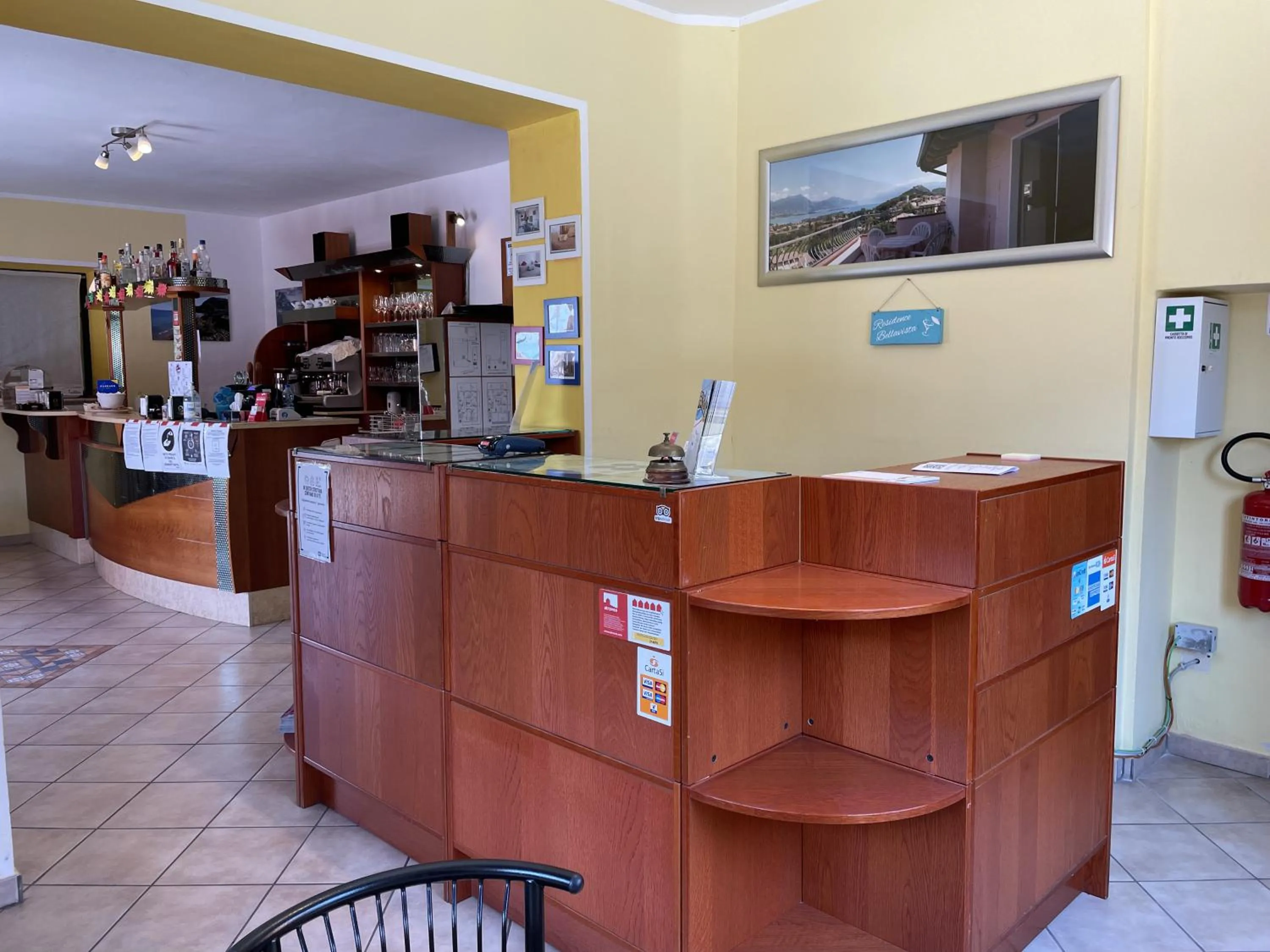 Lobby or reception in Residence Bellavista