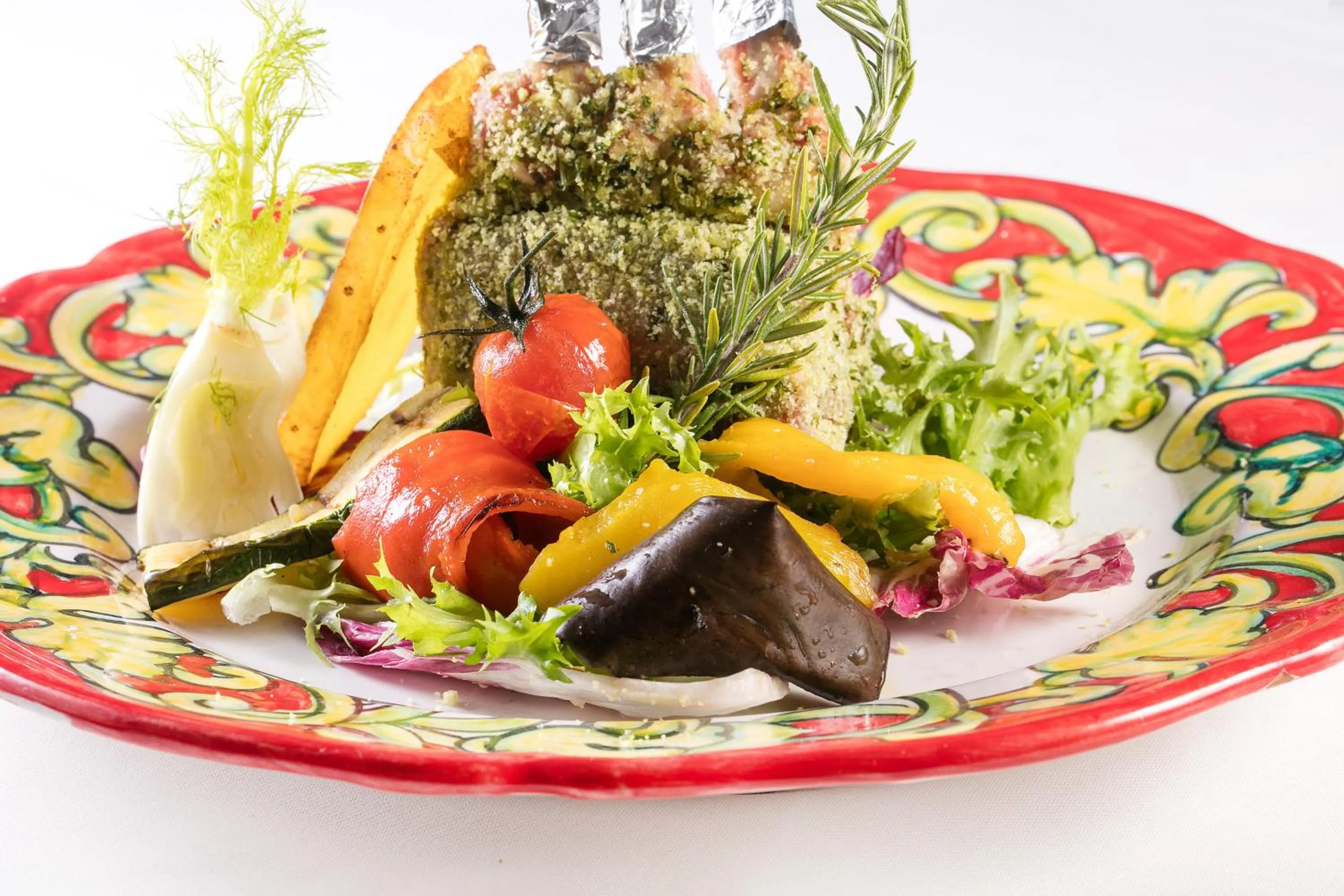 Food close-up in Hotel Onda Verde