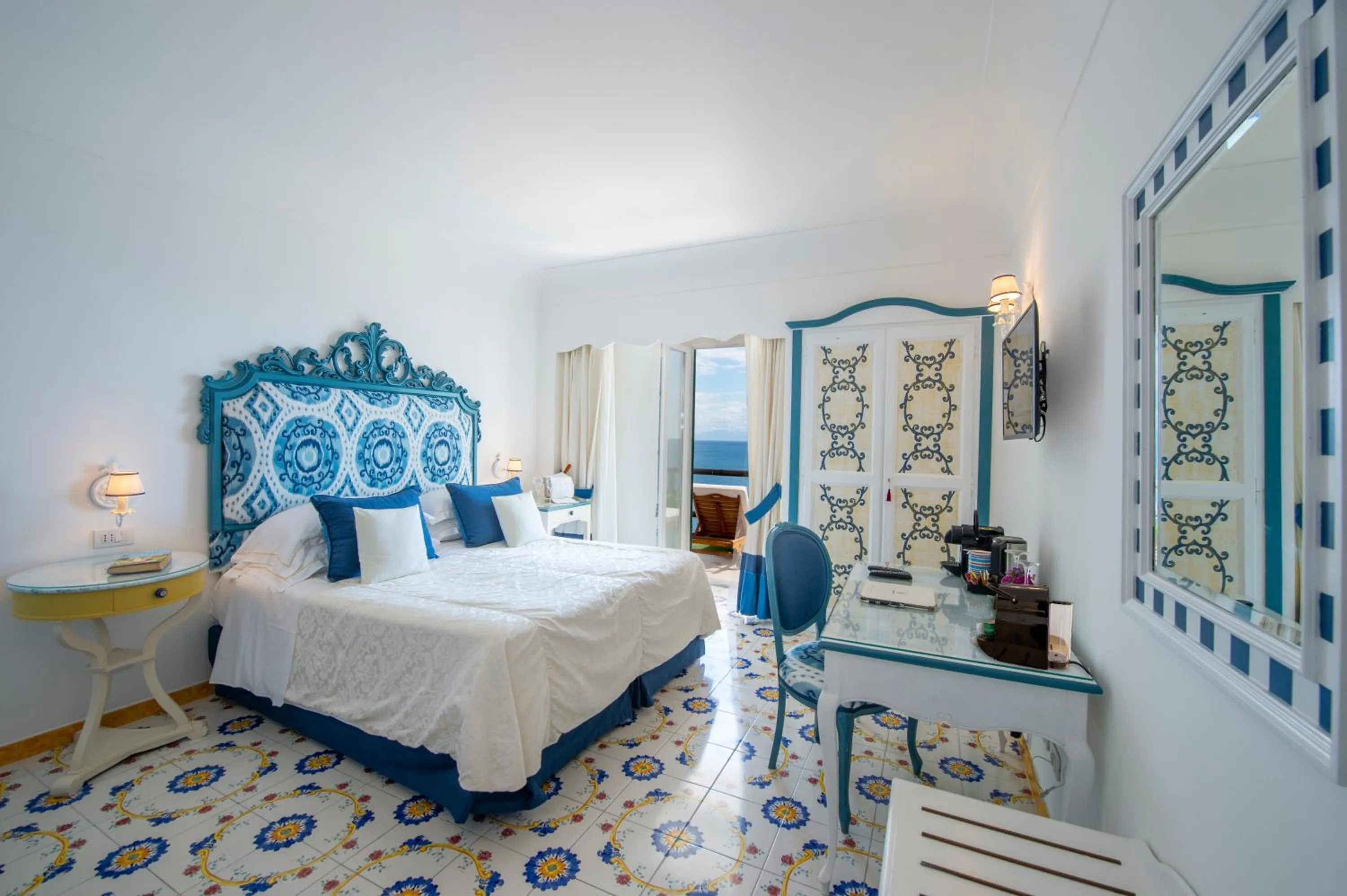 Bedroom, Bed in Hotel Onda Verde