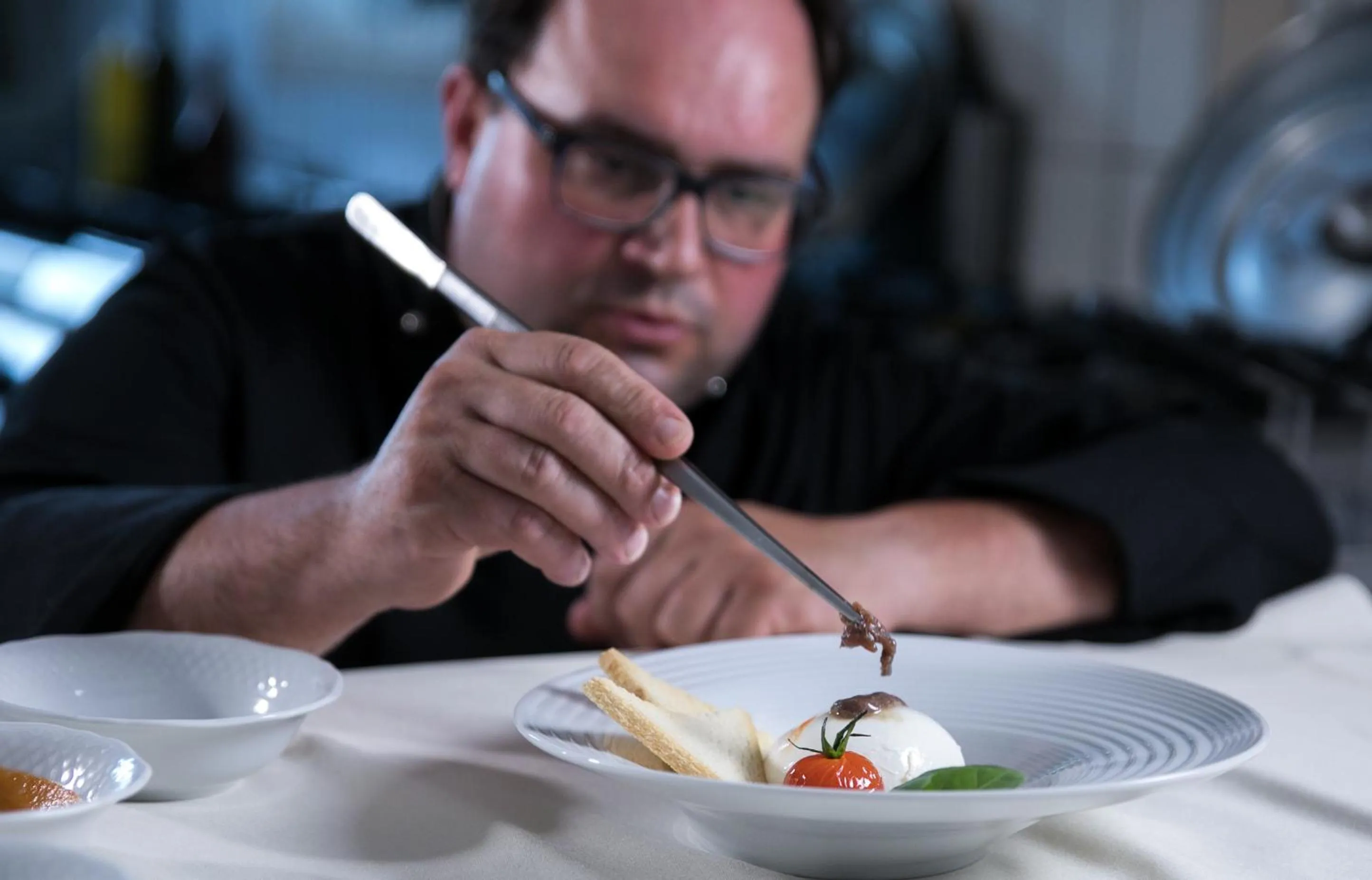 Food close-up in Hotel Onda Verde