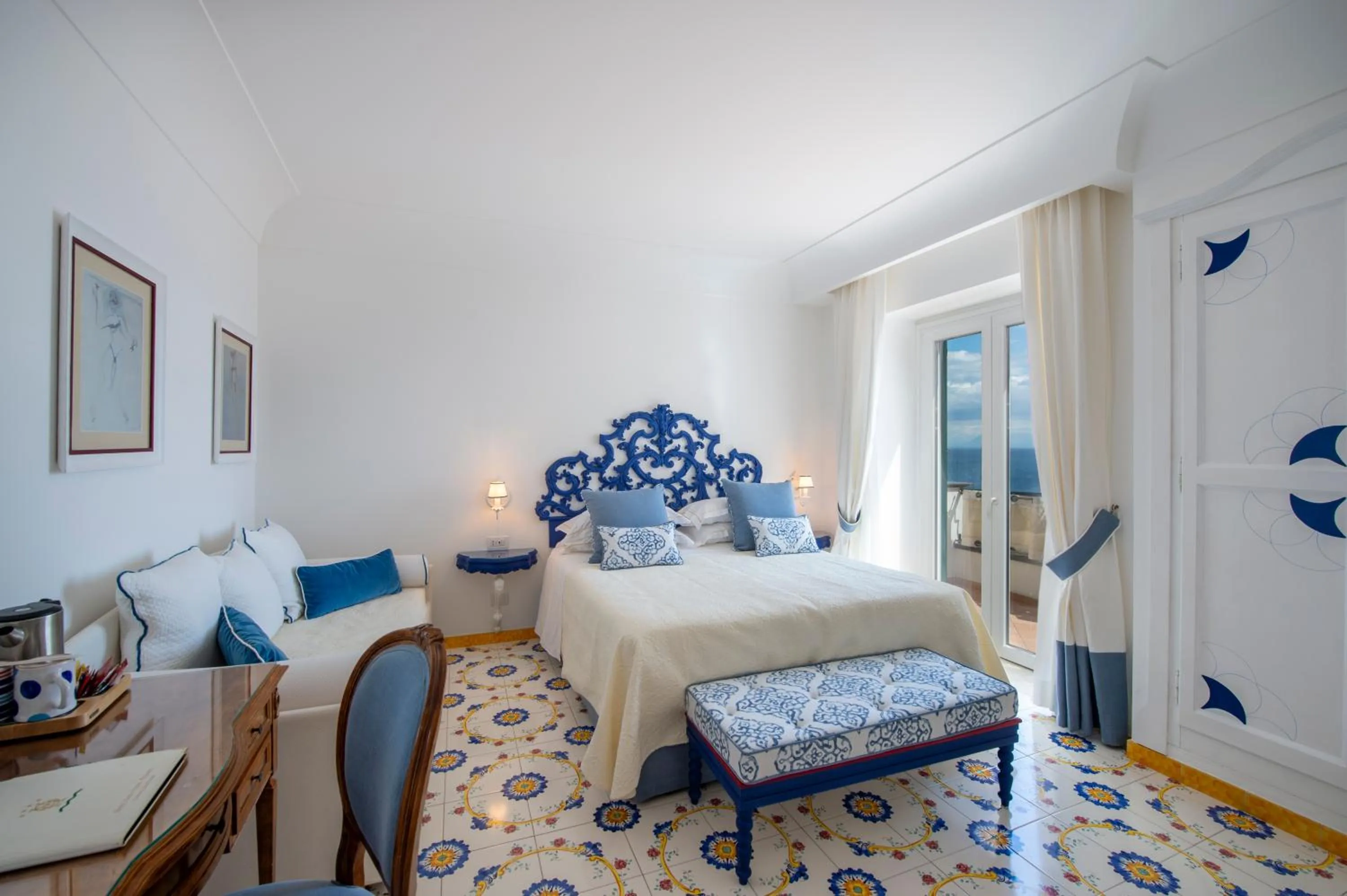 Bedroom, Bed in Hotel Onda Verde