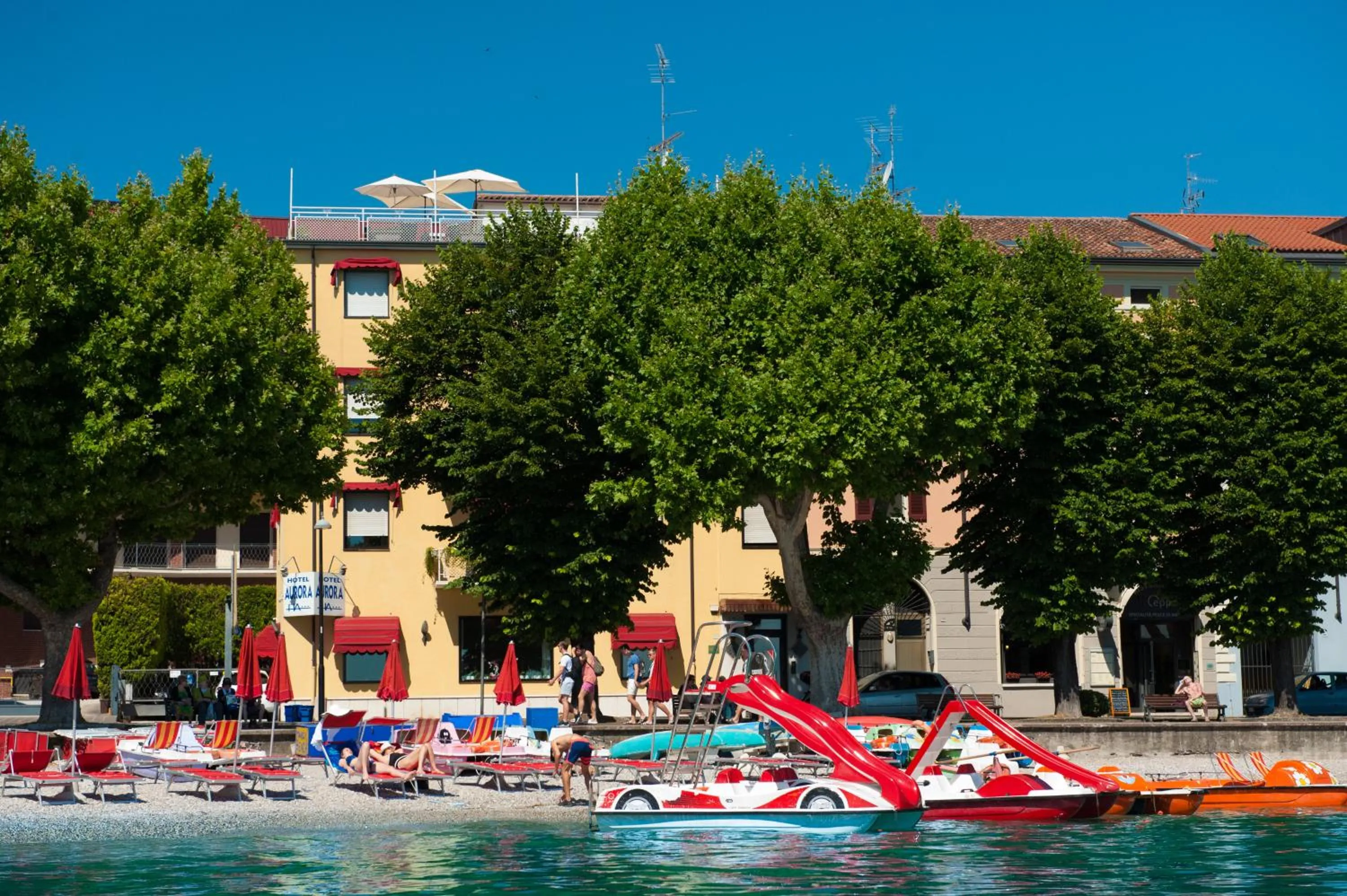 Property building in Hotel Aurora