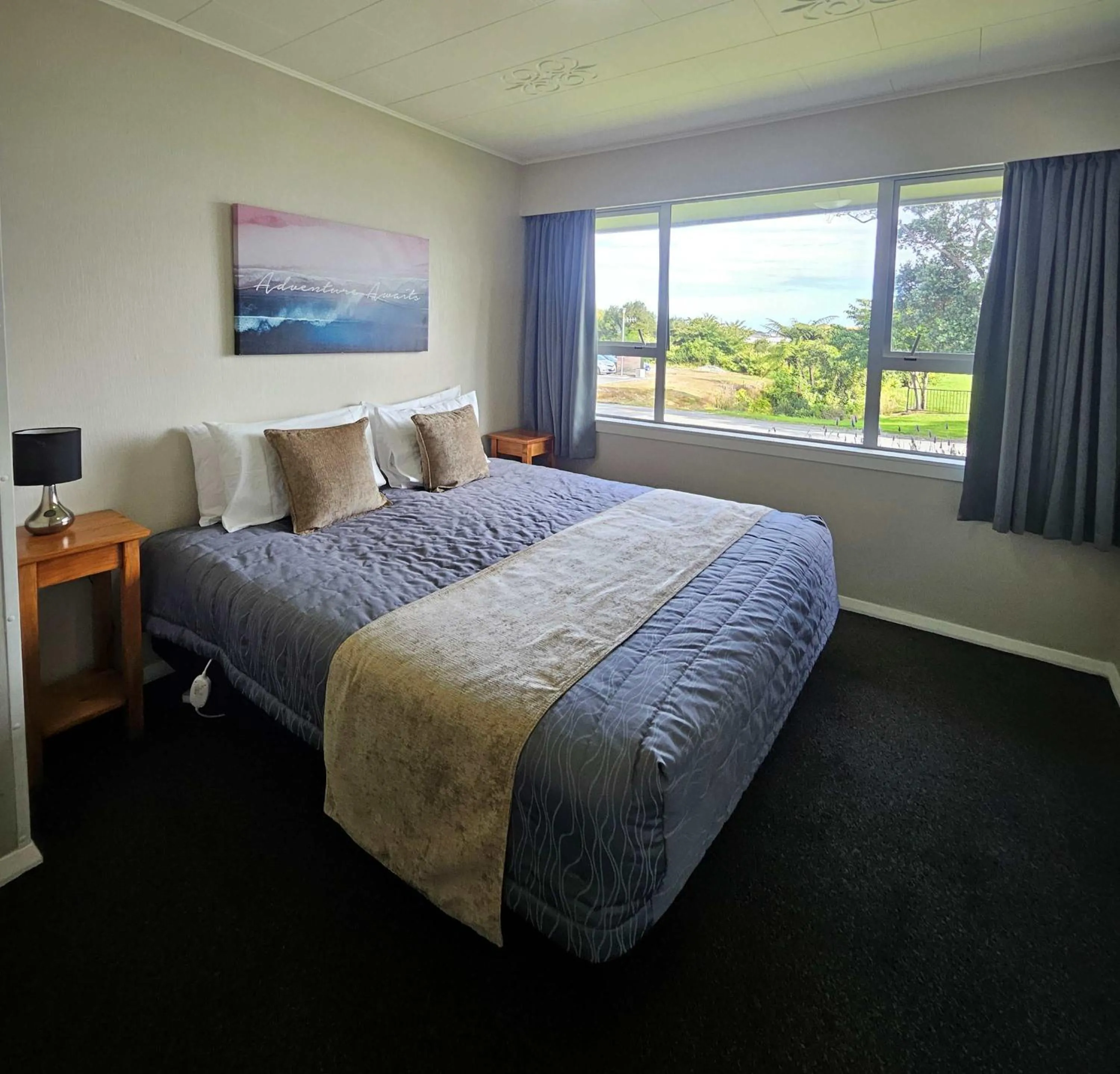 Bedroom, Bed in Scenicland Motels