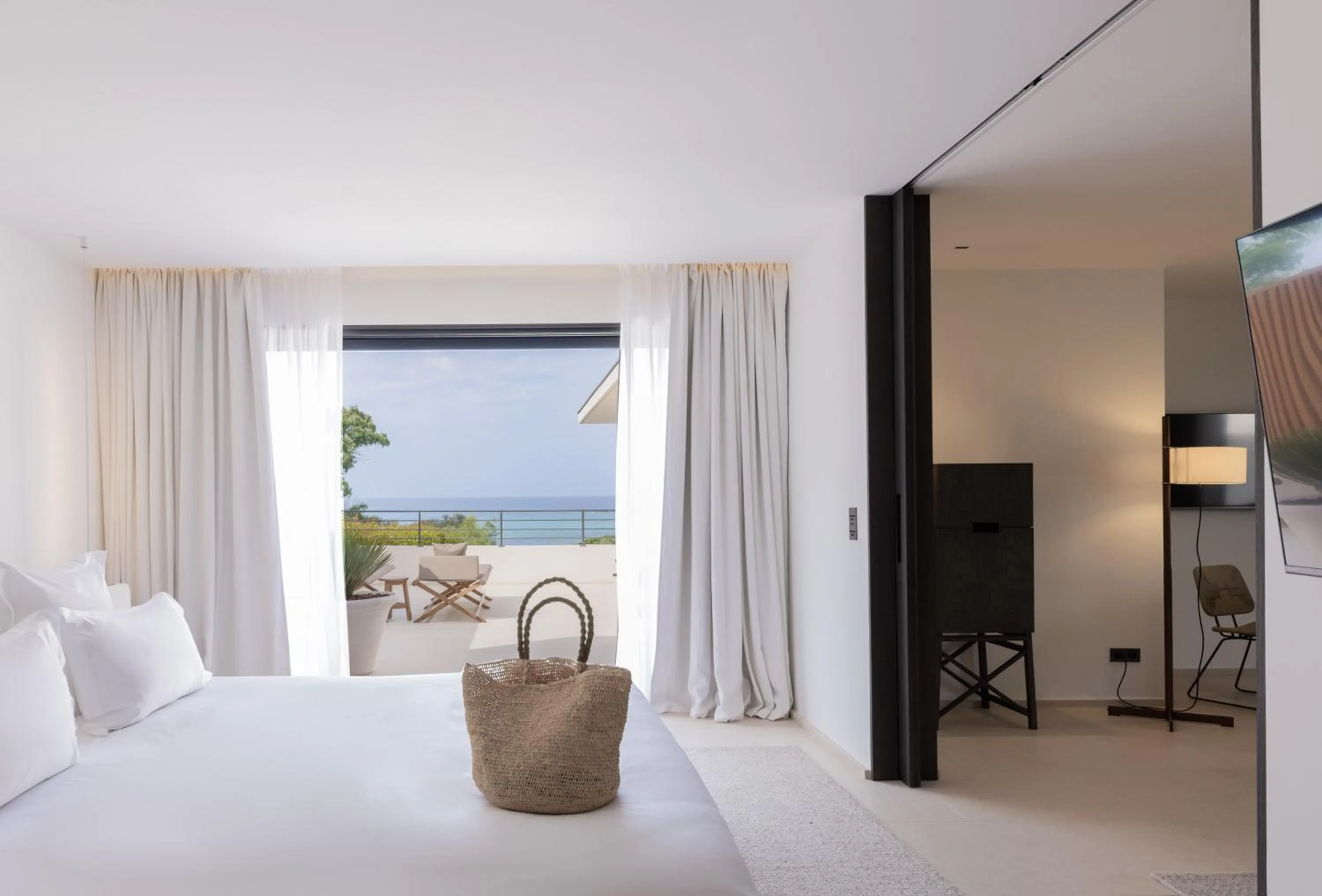 Bedroom, Bed in Casa Paradisu