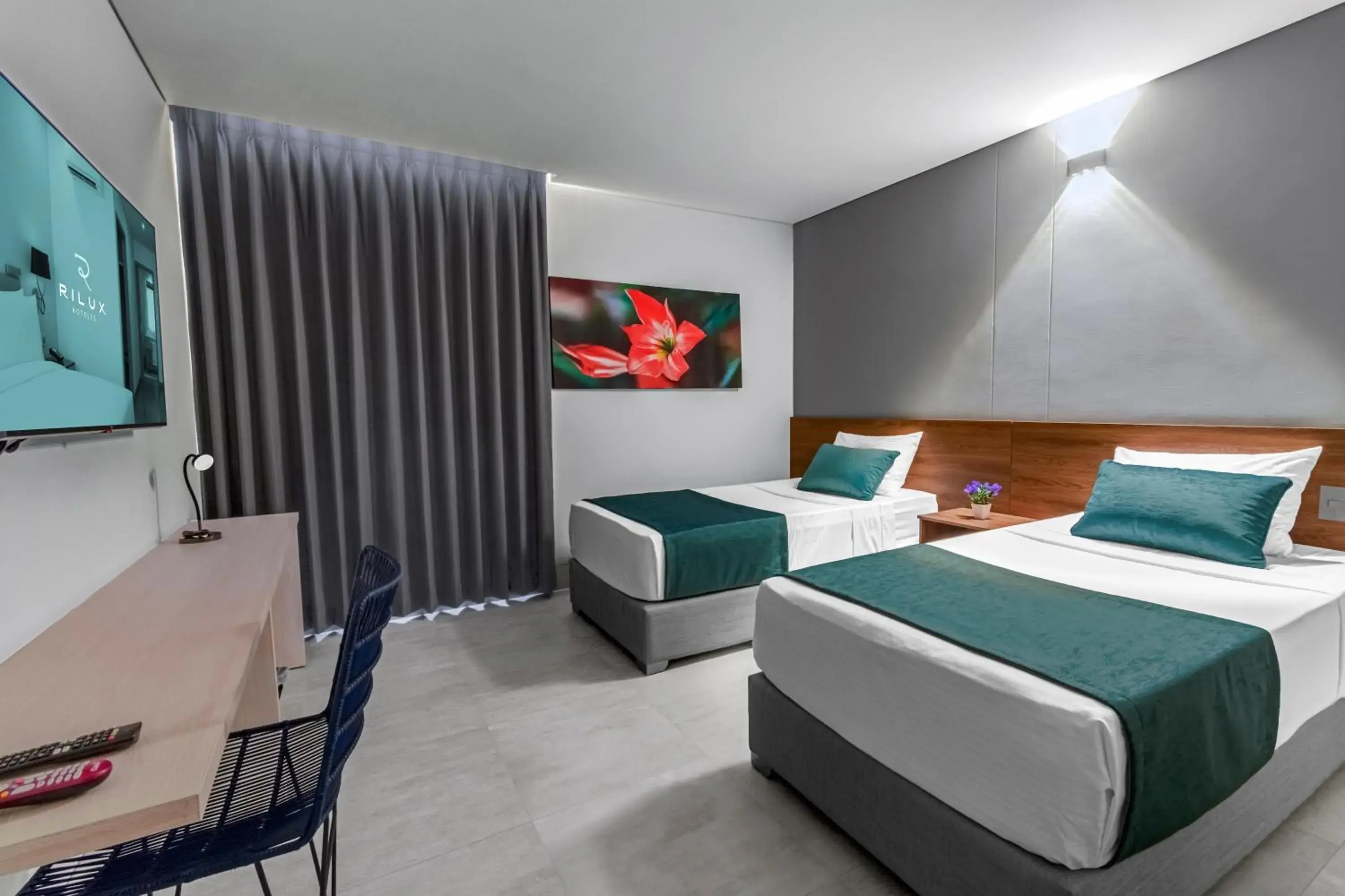 Bed in HOTEL RILUX Barrancabermeja Bed in HOTEL RILUX Barrancabermeja