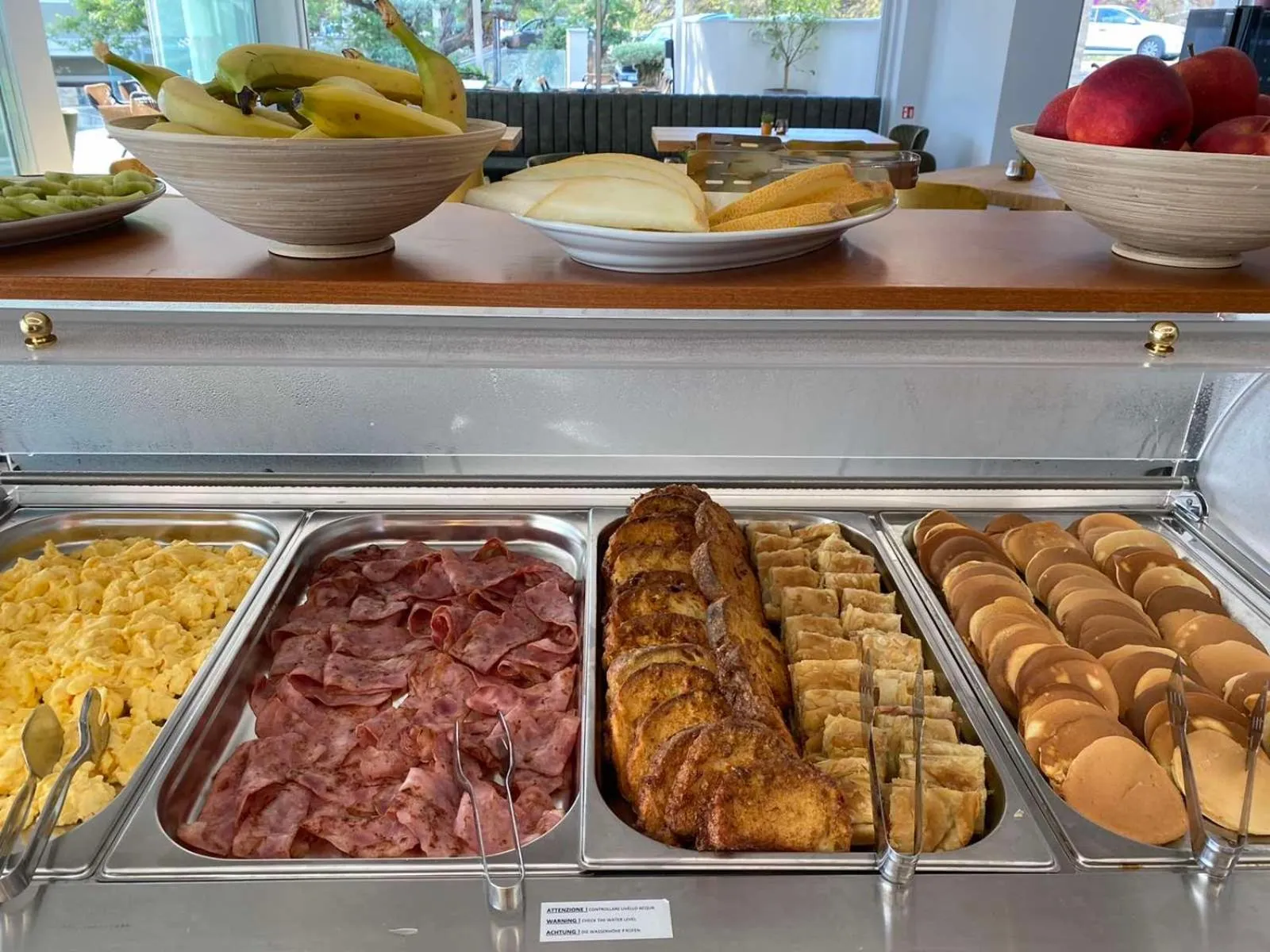 Buffet breakfast in Panorama Hill Hotel