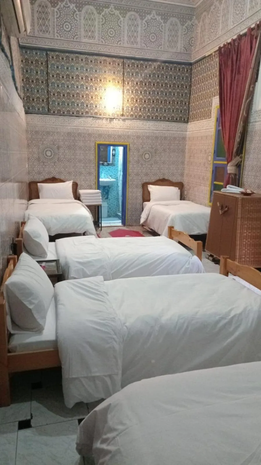 Bed in Riad Carole - Perfect for Families & Groups