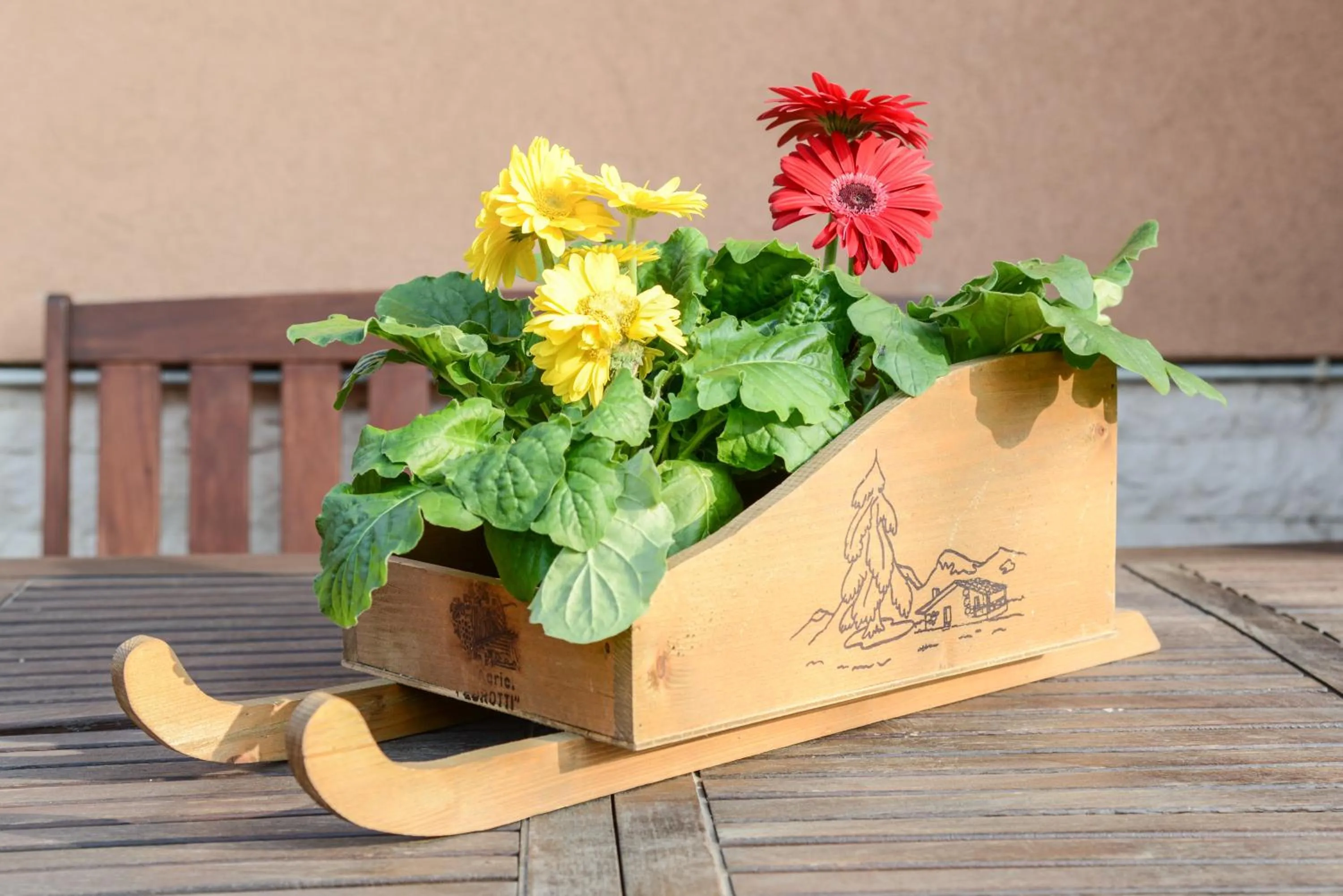 Decorative detail in Residence Franca B&B