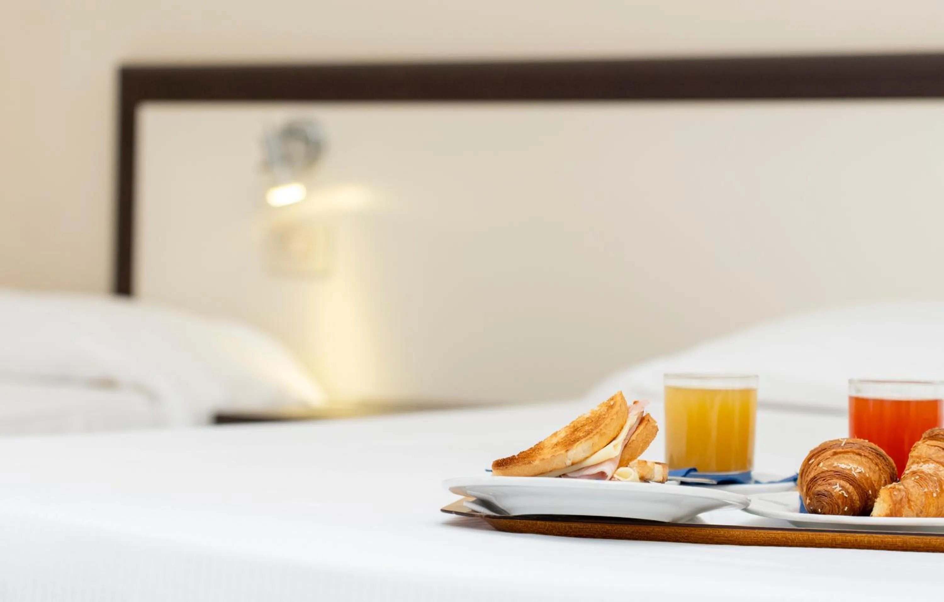 Bed in Hotel Fabricia