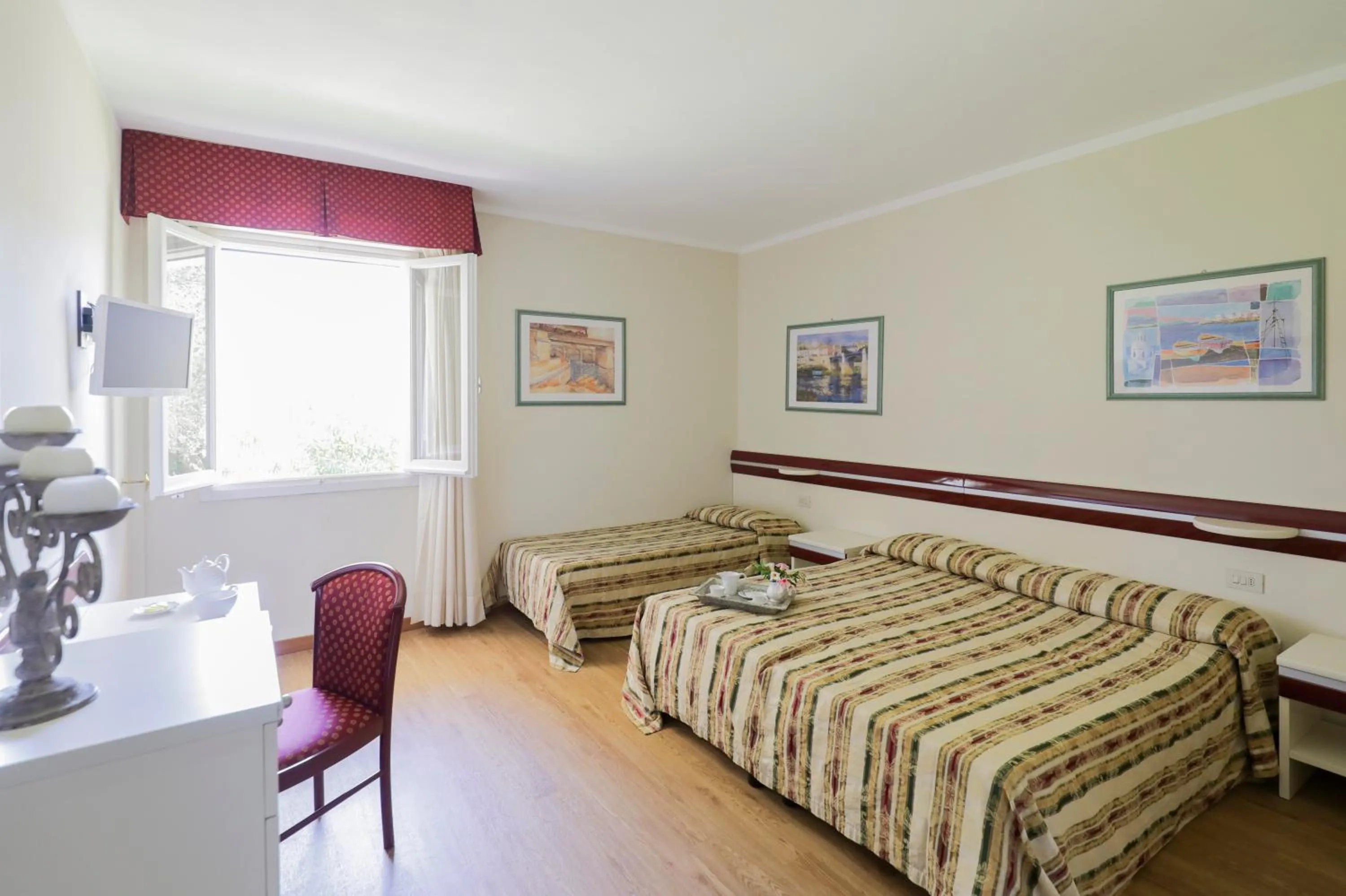 Bed in Hotel Fabricia