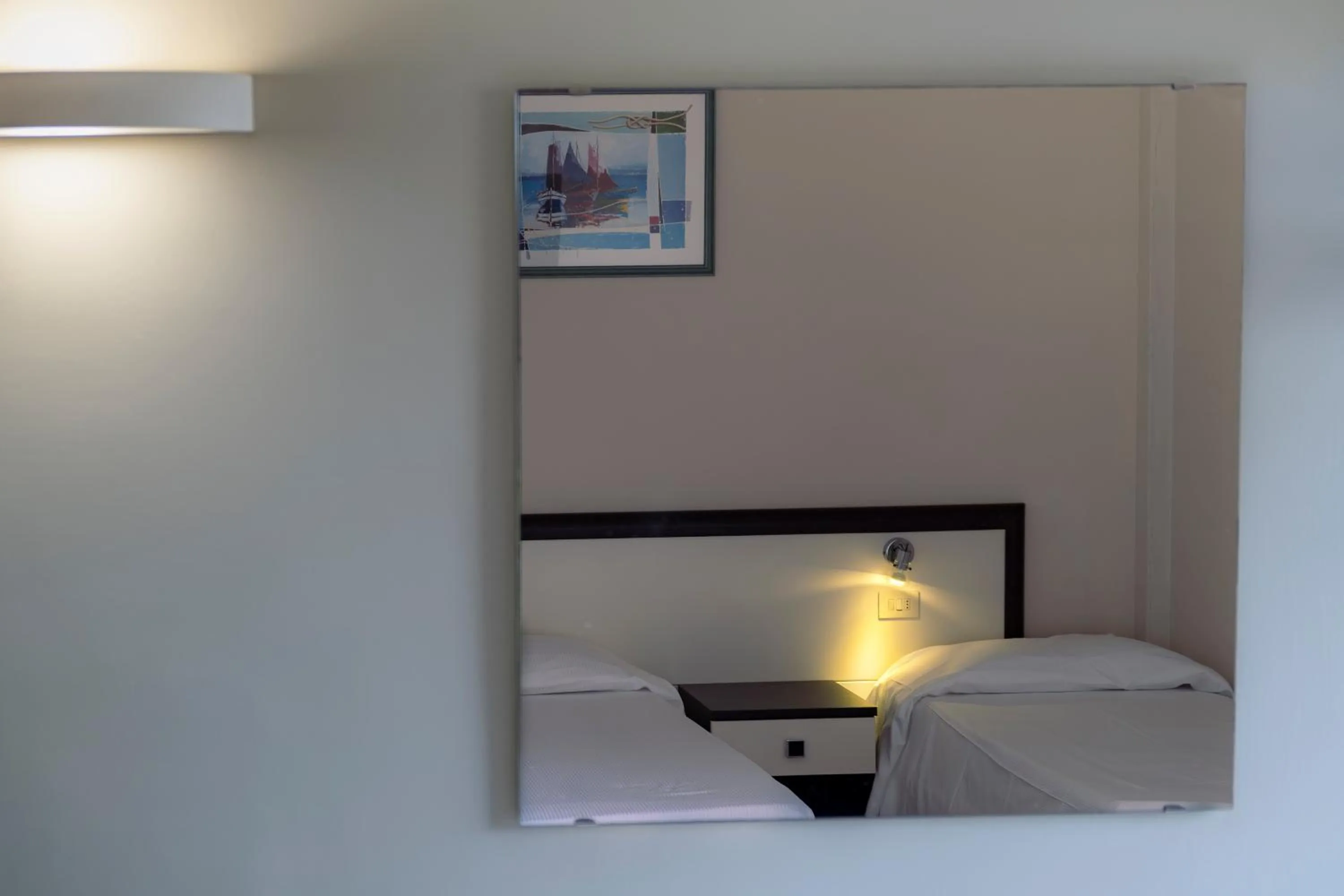 Bed in Hotel Fabricia