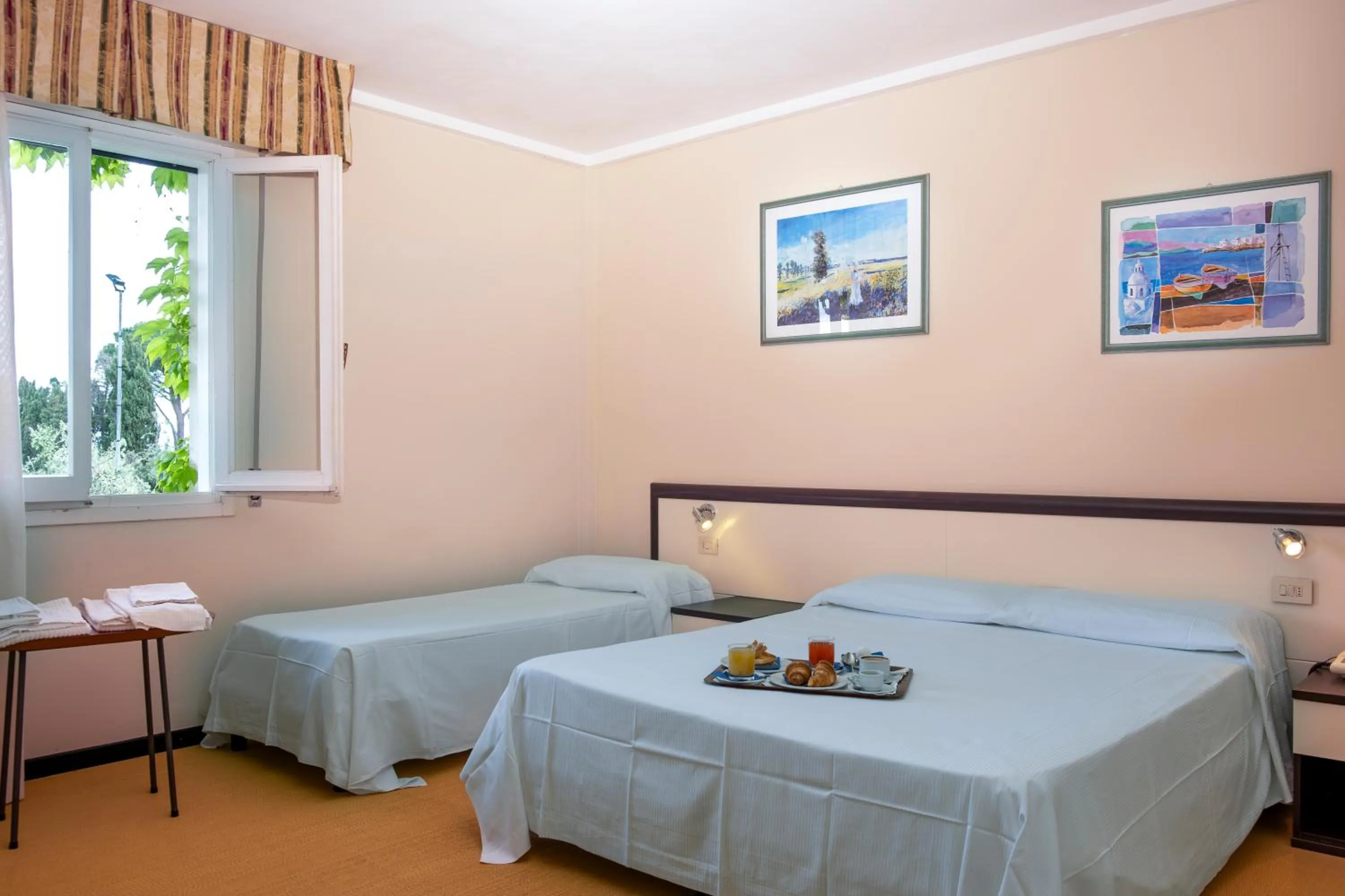 Bed in Hotel Fabricia