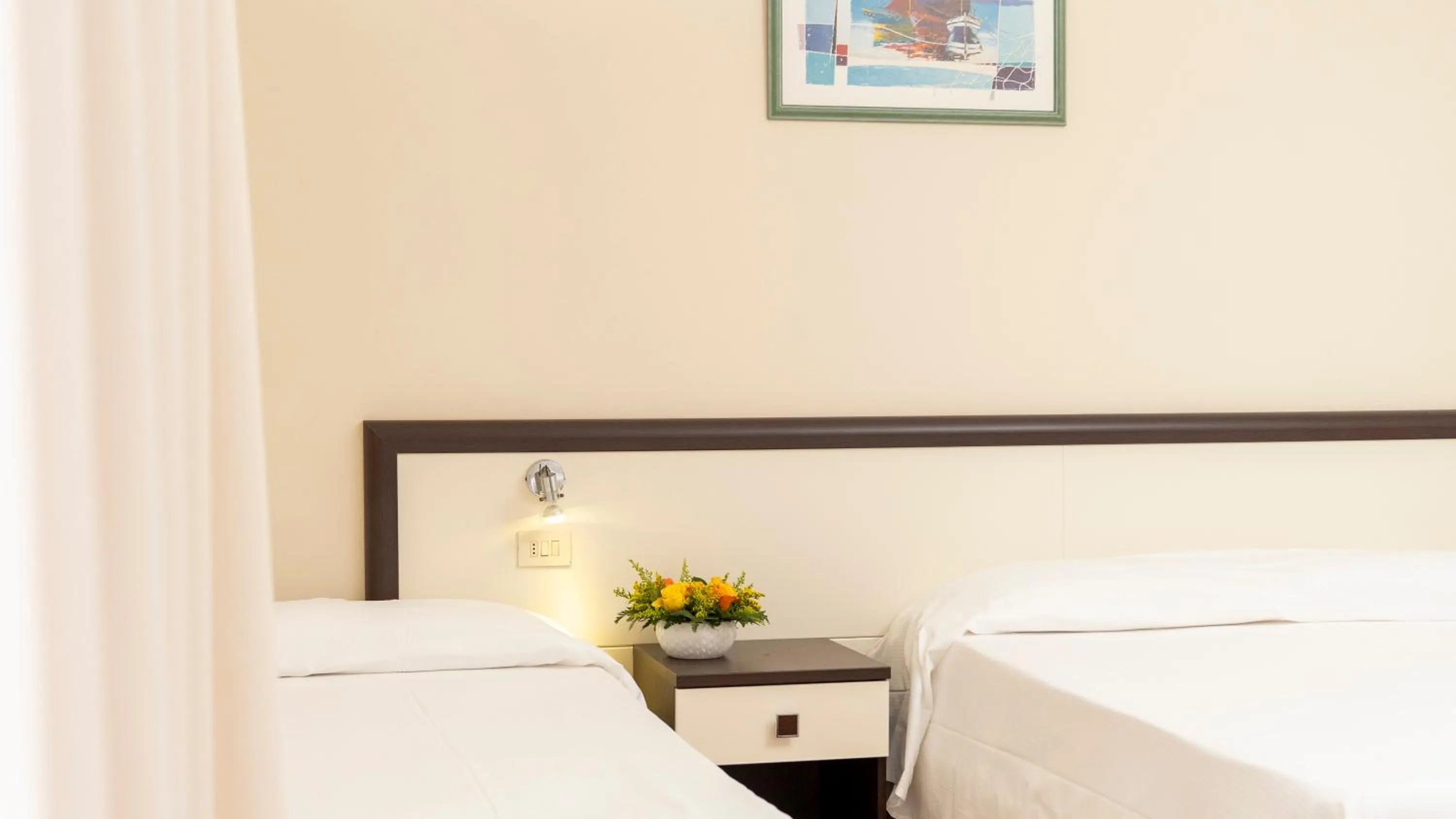 Bed in Hotel Fabricia